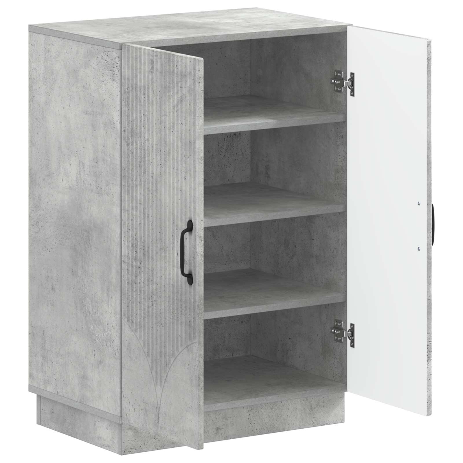 Mobile per scarpe HOORN 59,5 x 39,5 x 87 cm Grigio Cemento