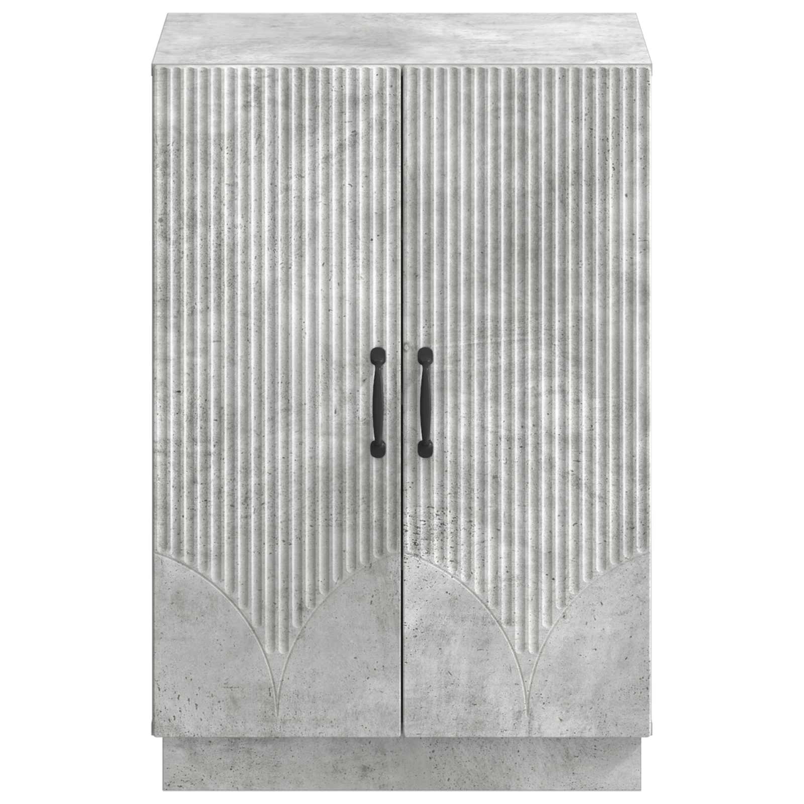 Mobile per scarpe HOORN 59,5 x 39,5 x 87 cm Grigio Cemento