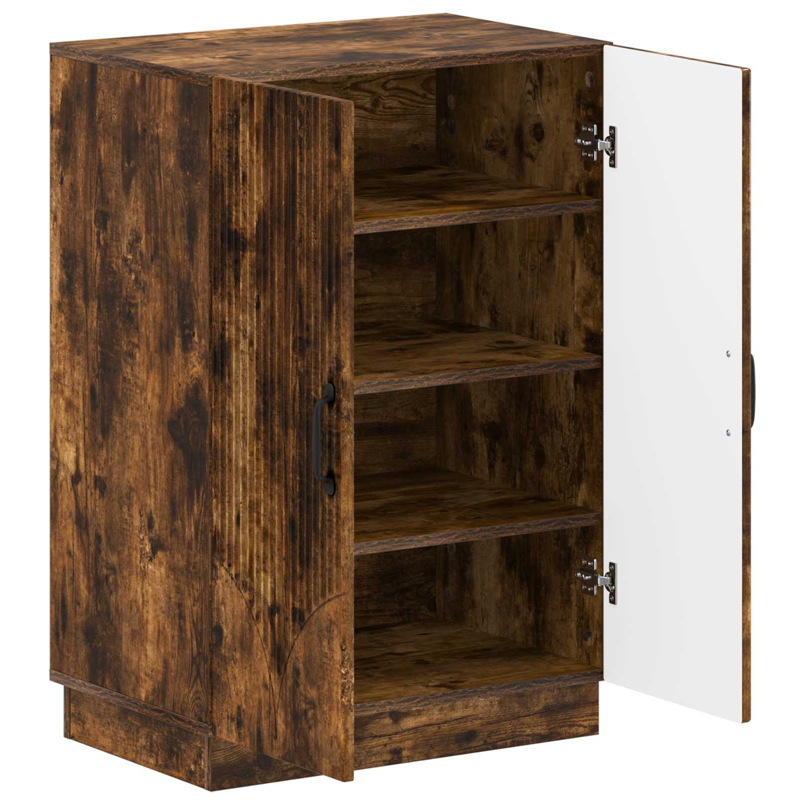 Mobile per scarpe HOORN 59,5 x 39,5 x 87 cm Rovere Fumo