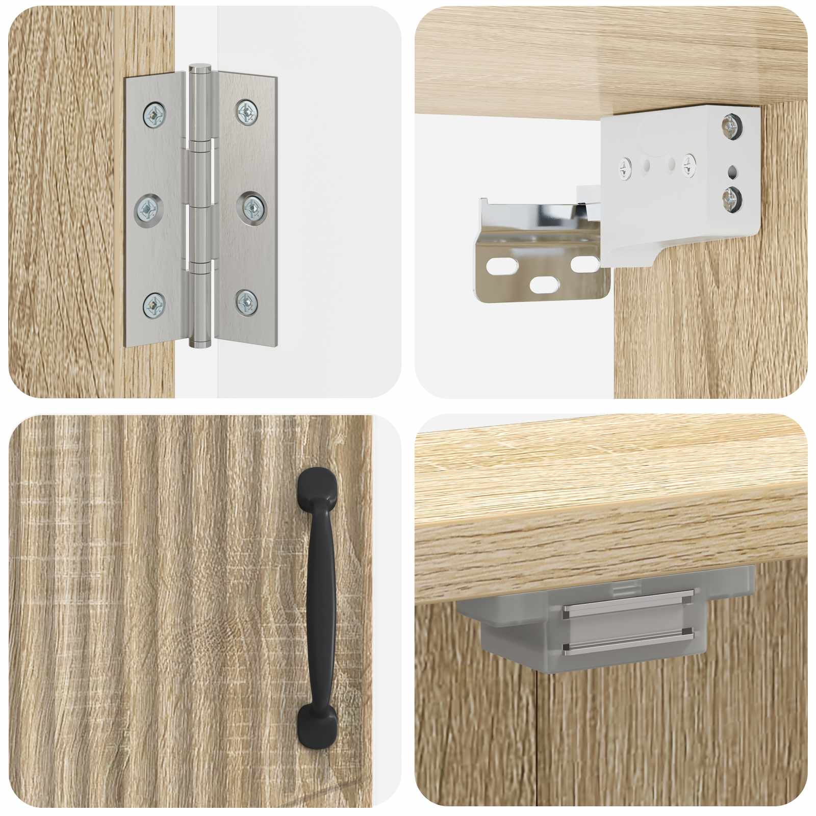 Armadio per Dartboard HOORN Rovere Sonoma 52,5 x 10,5 x 53,5 cm