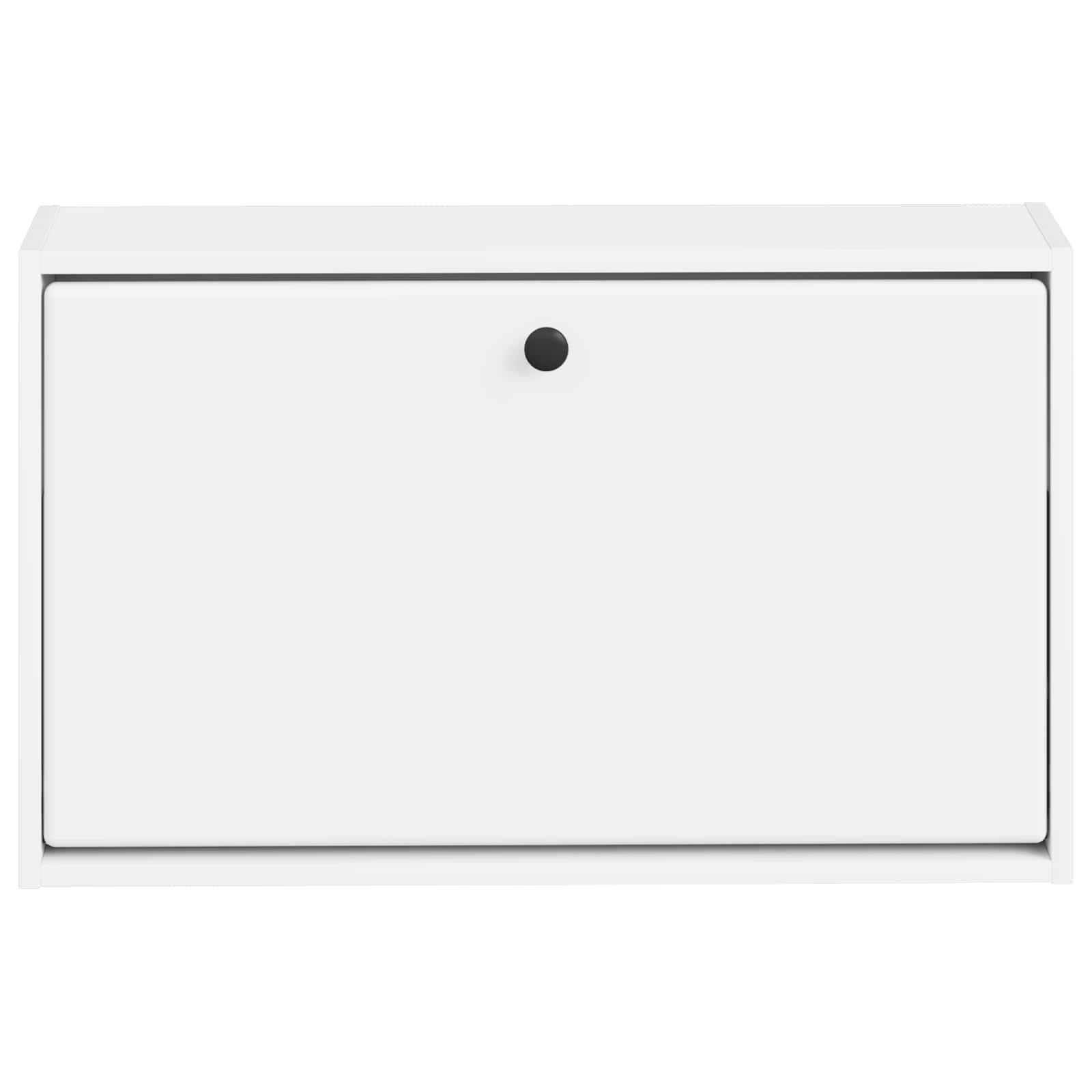 Mobiletto per Scarpe da Muro BREDA 71 x 17 x 43 cm Bianco