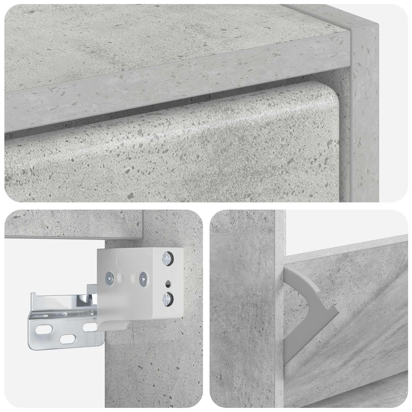 Mobiletto per Scarpe da Muro BREDA 71 x 17 x 43 cm