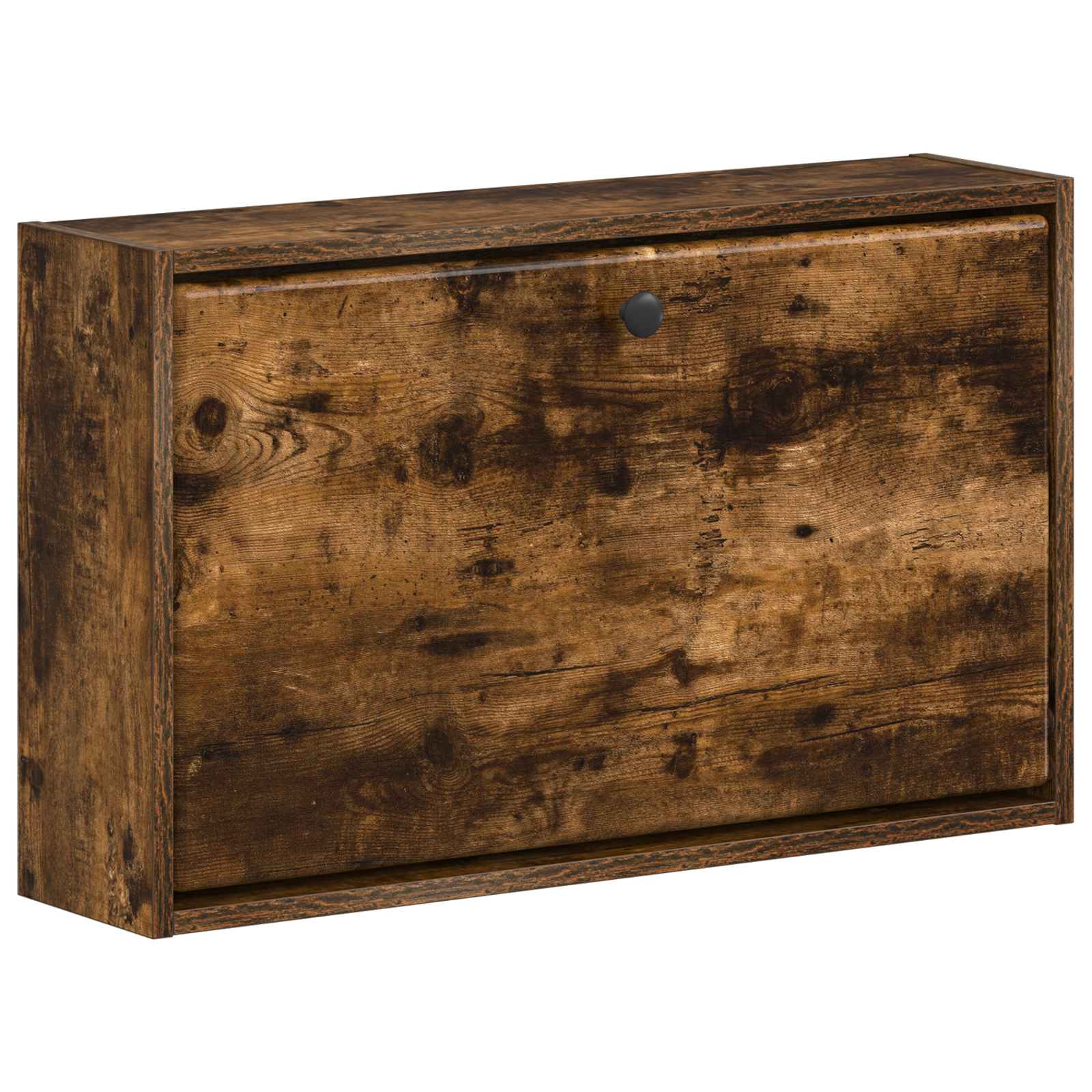 Mobiletto per Scarpe da Muro BREDA 71 x 17 x 43 cm Rovere Fumo