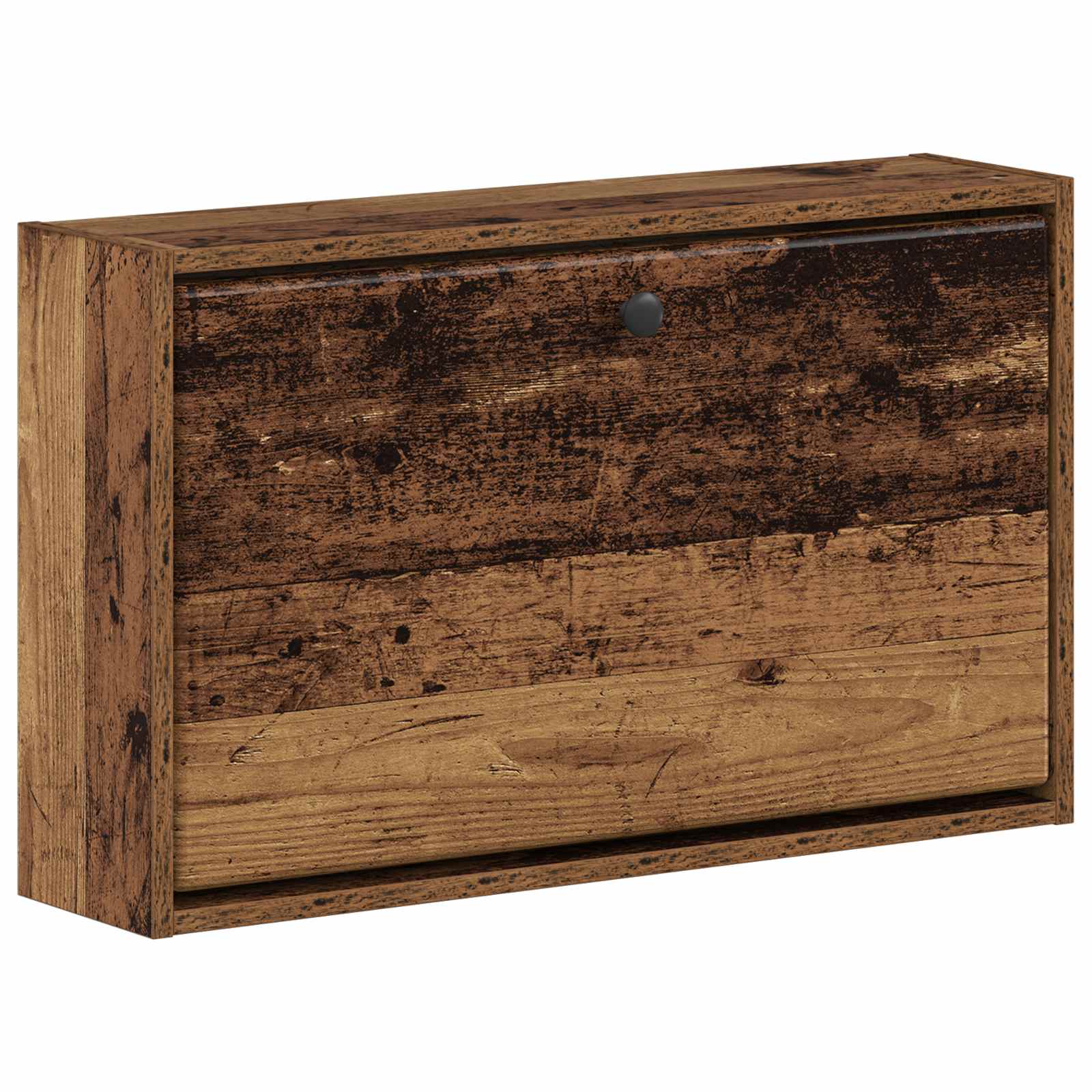Mobiletto per Scarpe da Muro BREDA 71 x 17 x 43 cm Legno antico