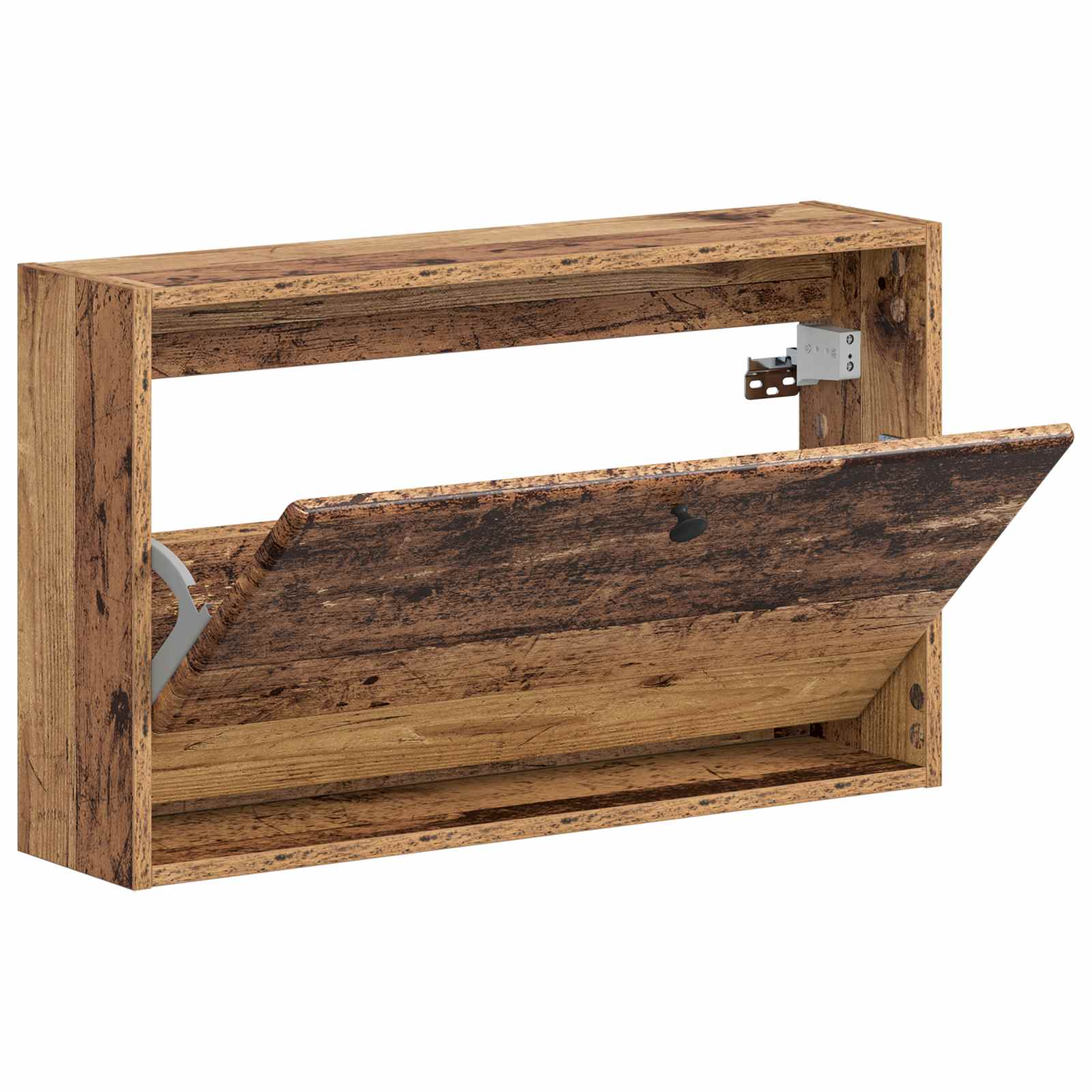 Mobiletto per Scarpe da Muro BREDA 71 x 17 x 43 cm Legno antico