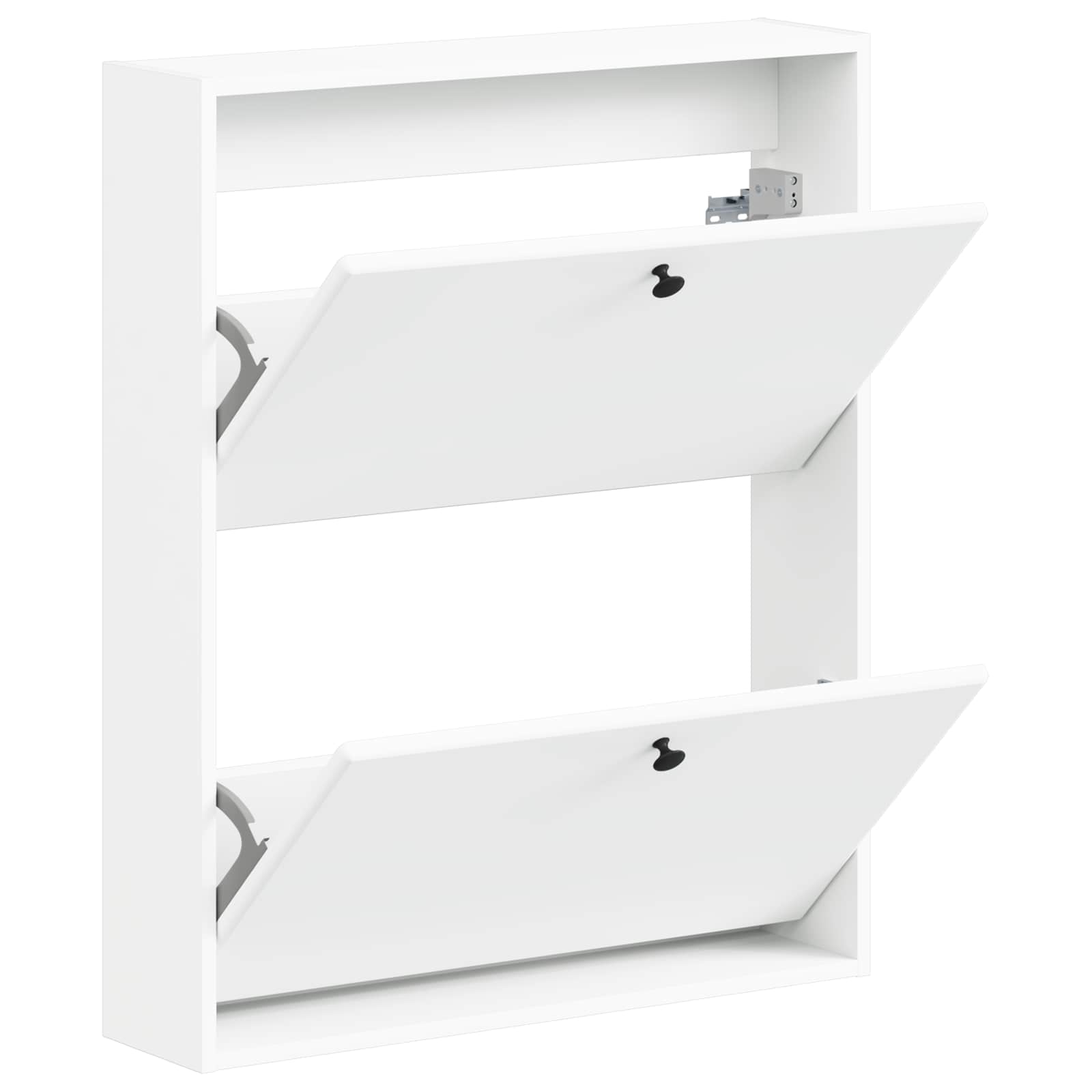 Mobiletto per Scarpe da Muro BREDA 71 x 17 x 86 cm Bianco