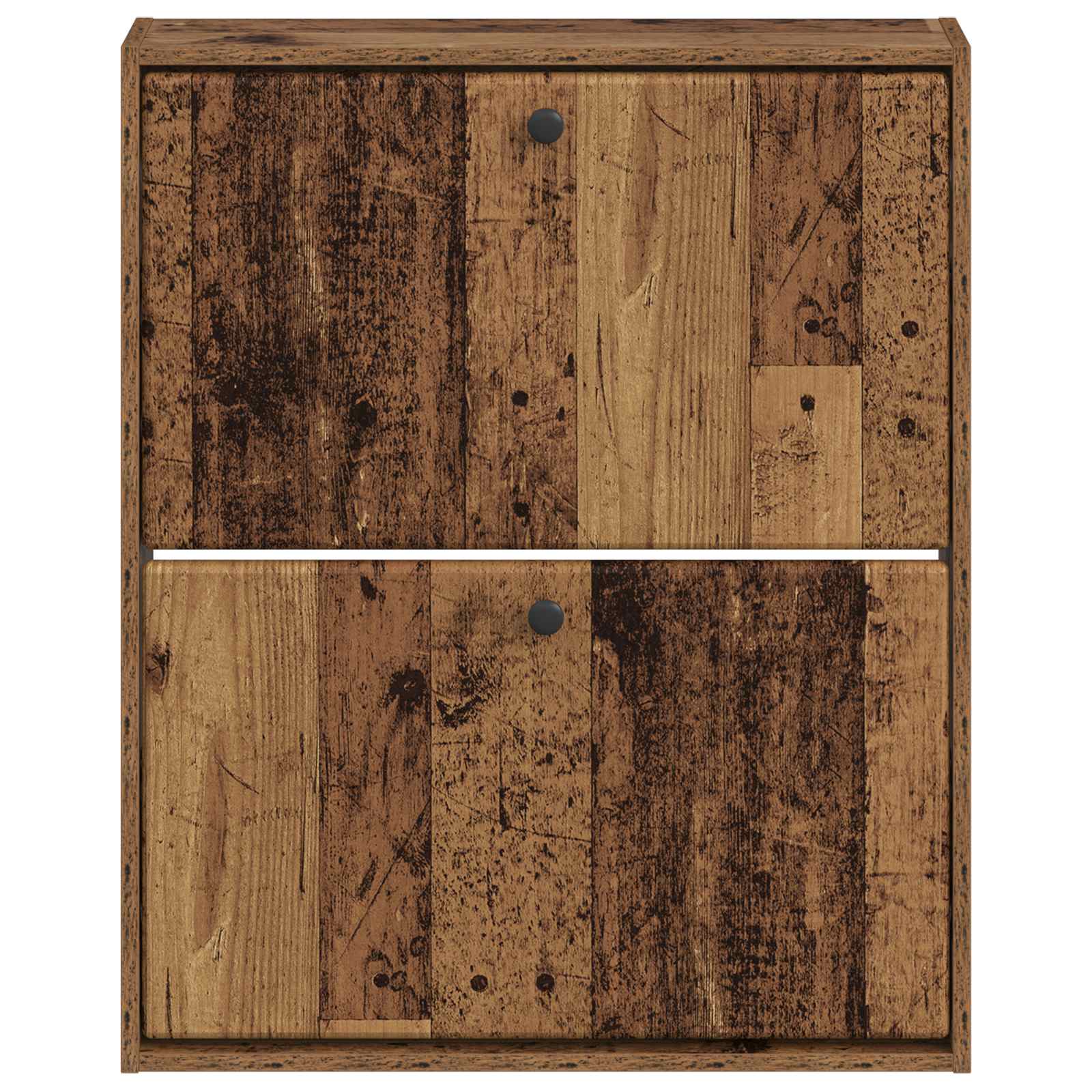 Mobiletto per Scarpe da Muro BREDA 71 x 17 x 86 cm Legno antico