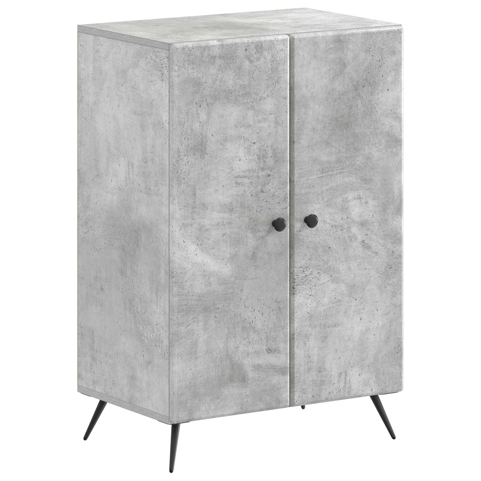 Mobile per scarpe BREDA 59,5 x 39,5 x 90 cm Grigio Cemento