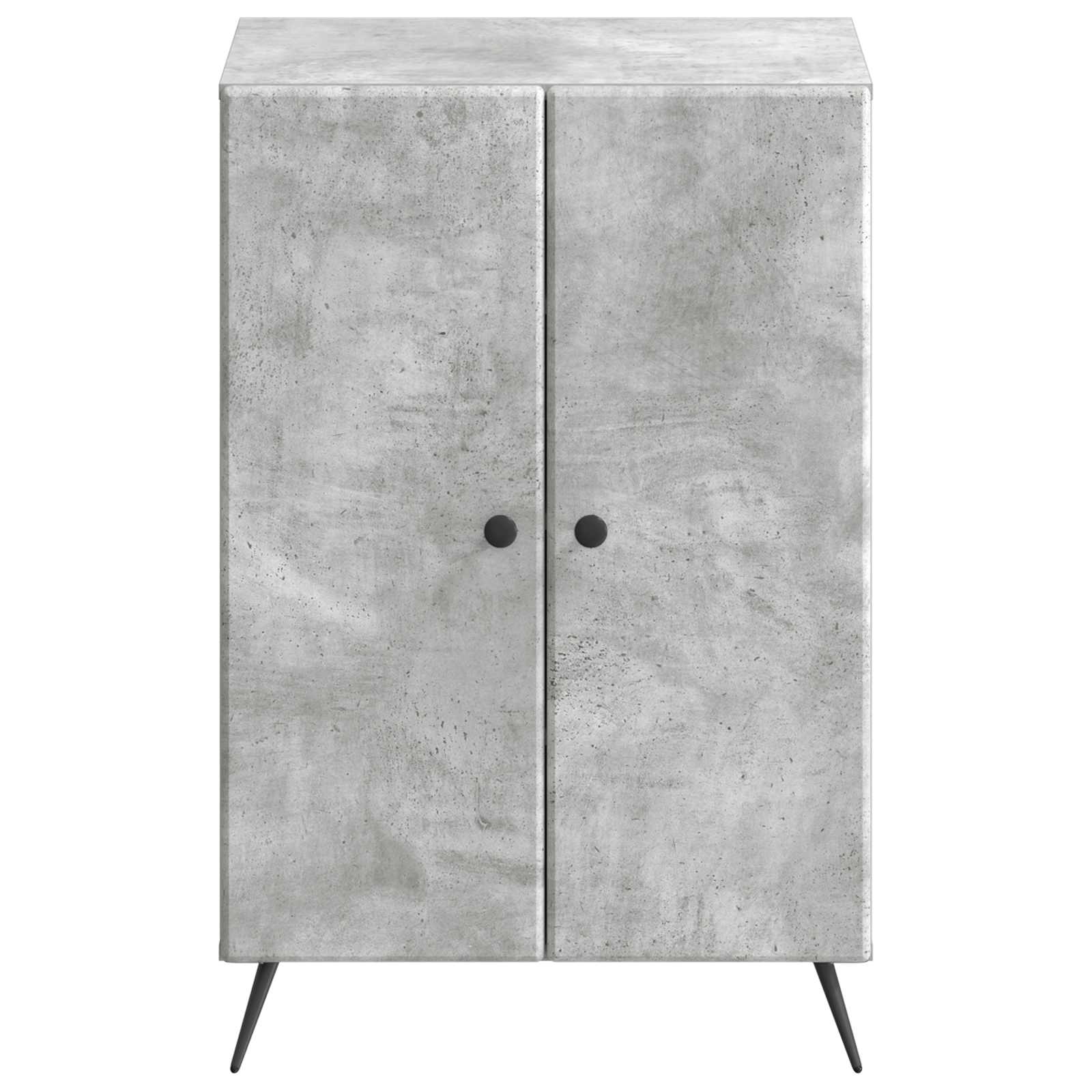 Mobile per scarpe BREDA 59,5 x 39,5 x 90 cm Grigio Cemento