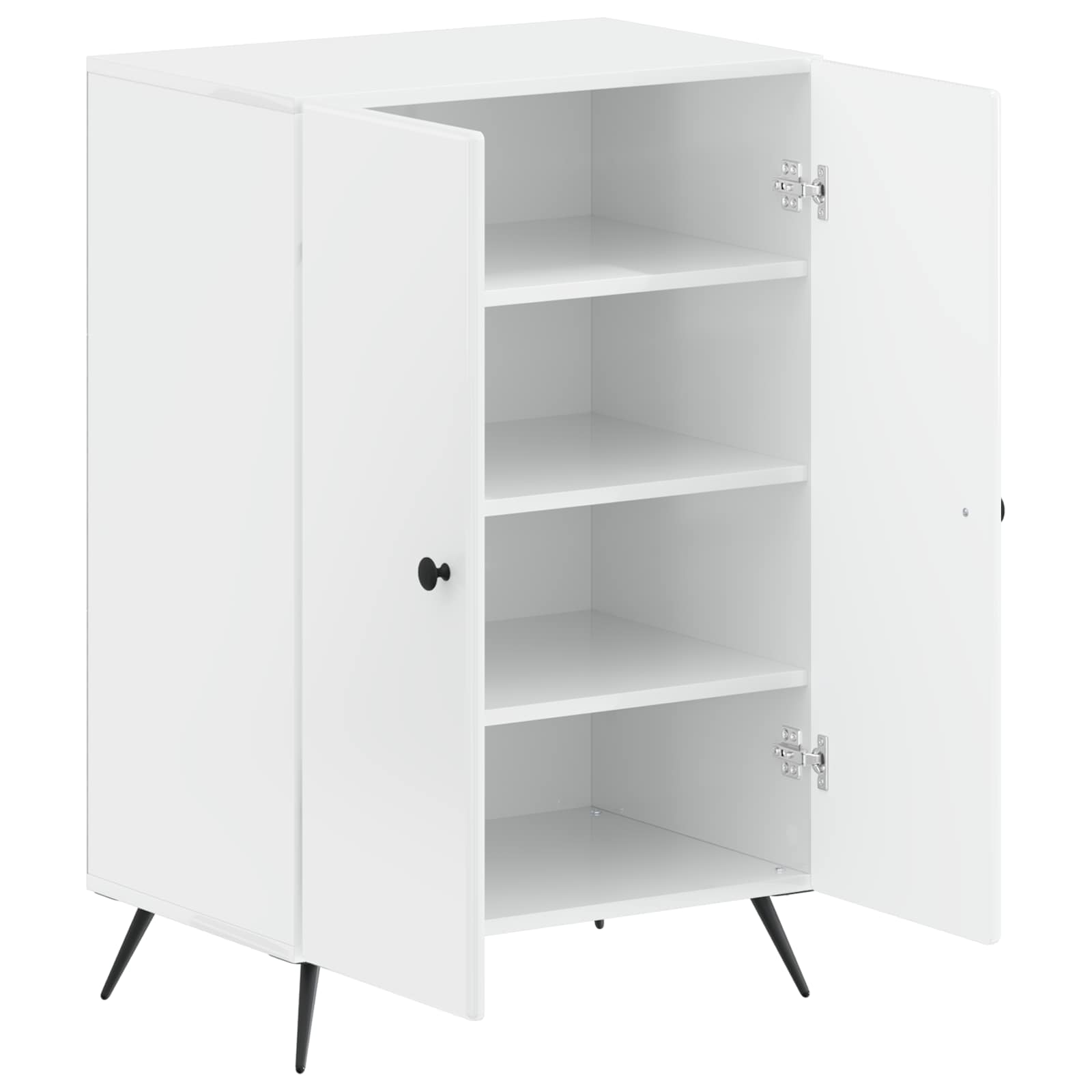 Mobile per scarpe BREDA 59,5 x 39,5 x 90 cm Bianco Lucido