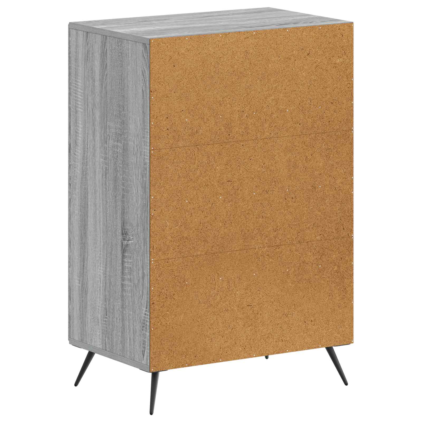 Mobile per scarpe BREDA 59,5 x 39,5 x 90 cm Sonoma grigio