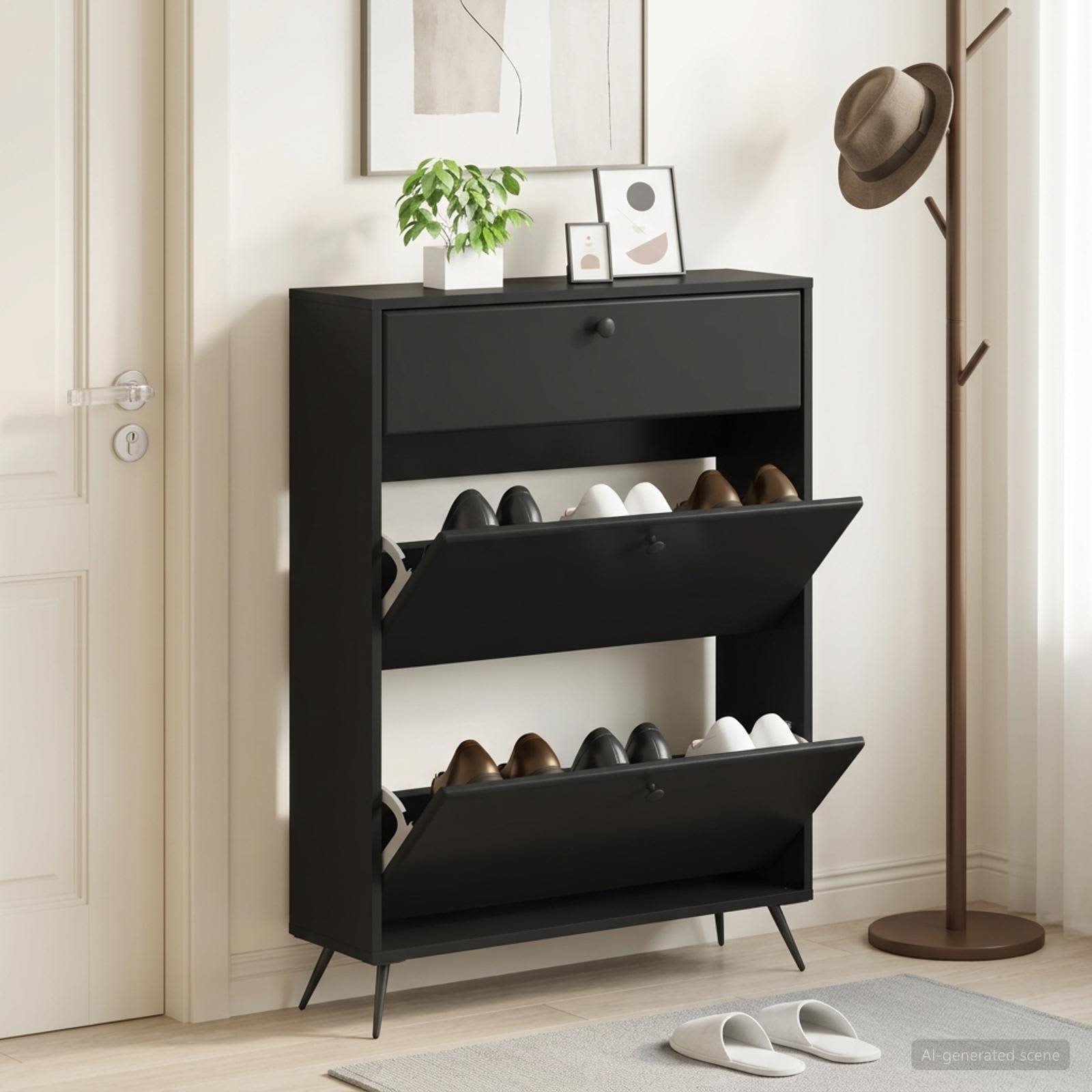 Mobile per scarpe BREDA 78 x 24 x 103 cm Legno ingegnerizzato