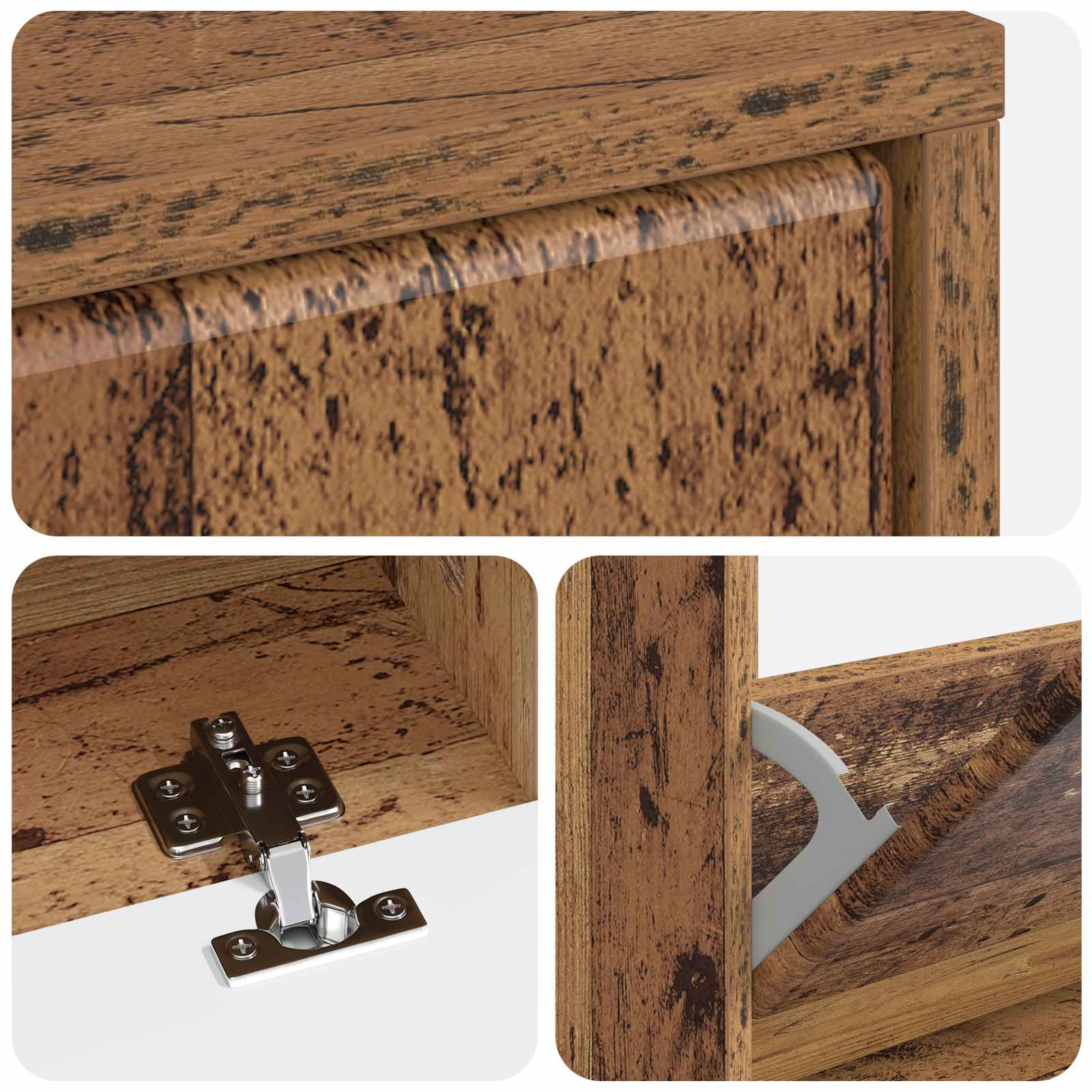 Mobile per scarpe BREDA 78 x 24 x 103 cm Legno ingegnerizzato