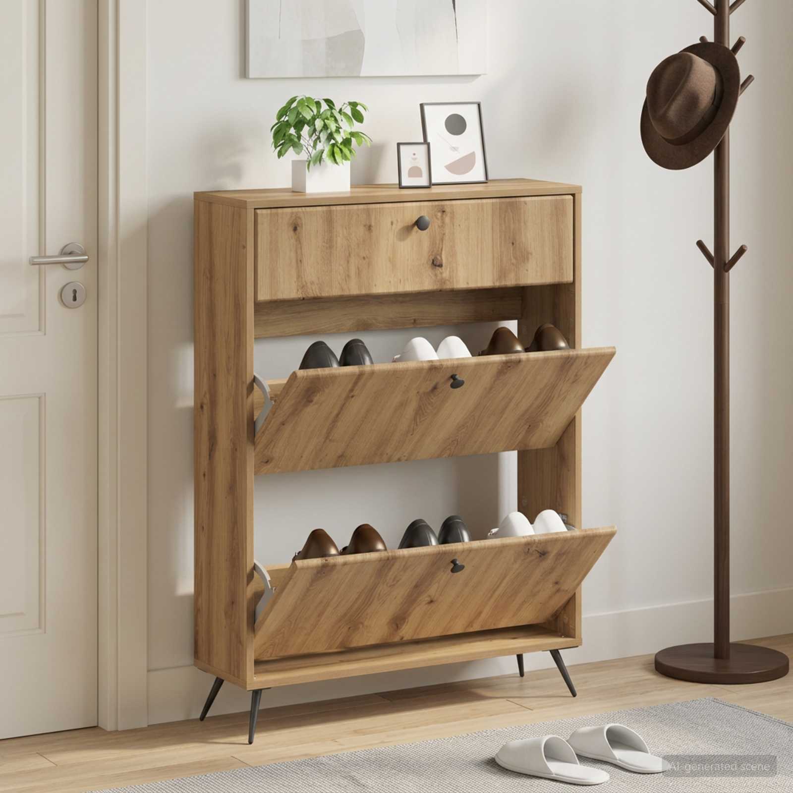 Mobile per scarpe BREDA 78 x 24 x 103 cm Legno ingegnerizzato