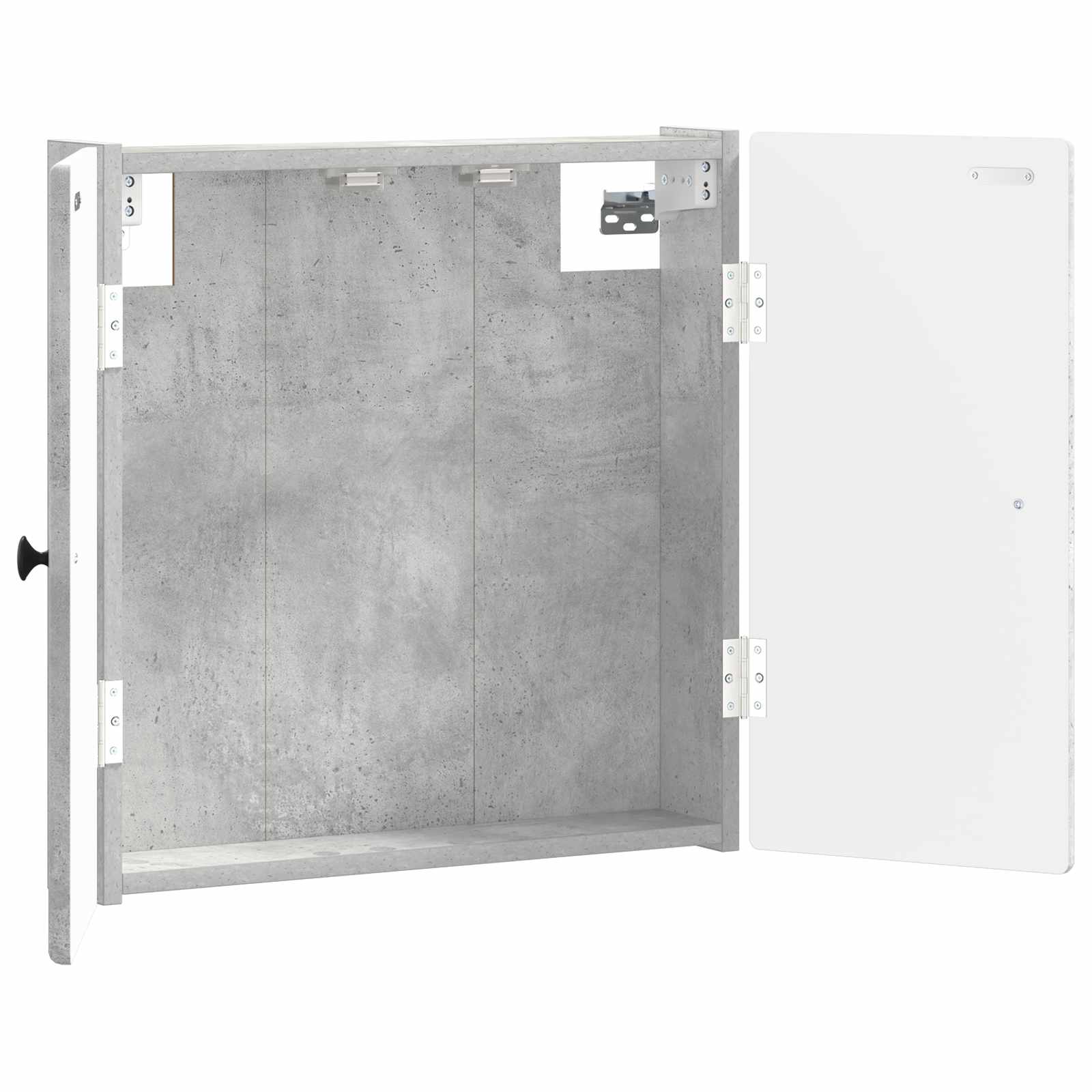 Armadio per Dartboard BREDA Grigio Cemento Legno ingegnerizzato