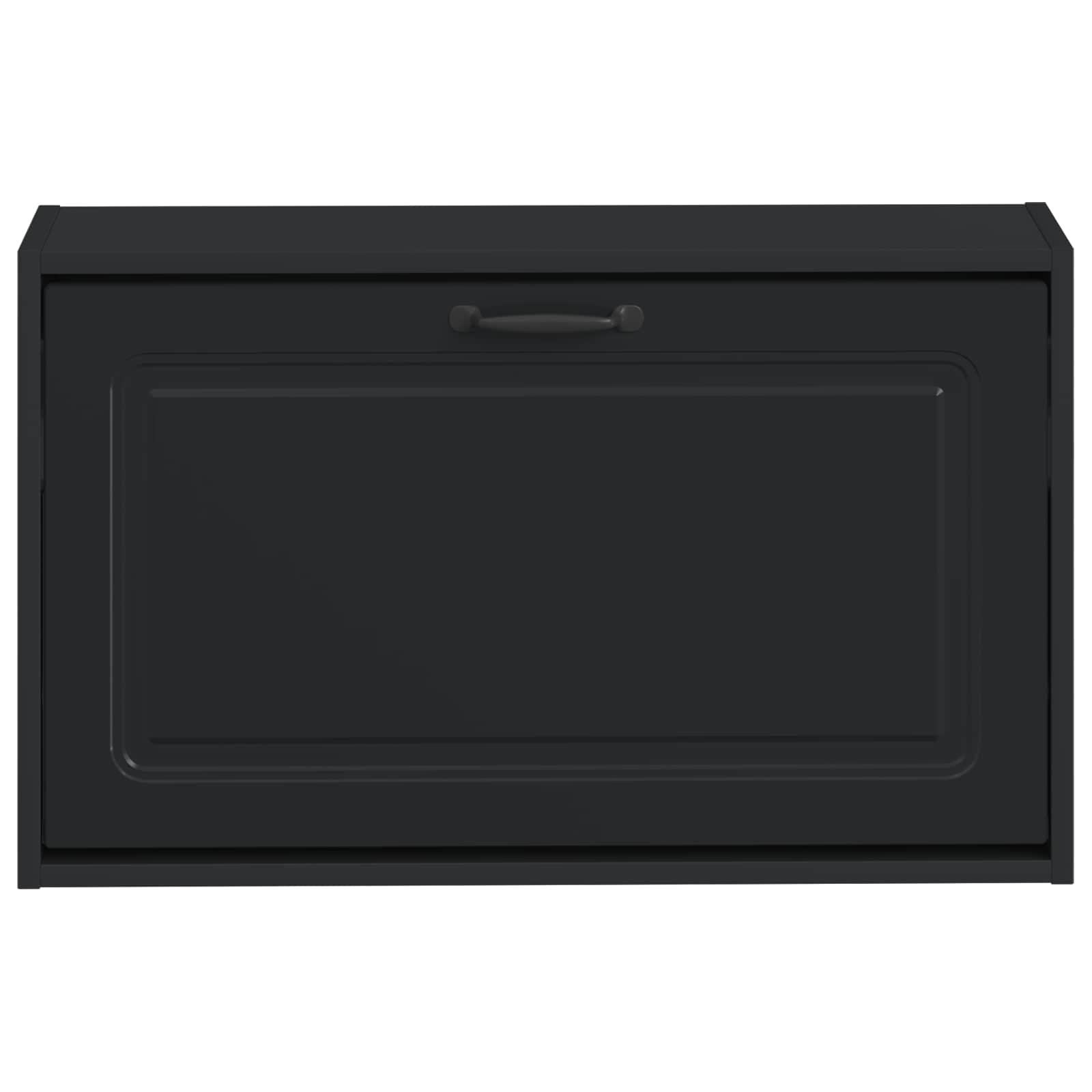 Mobiletto per Scarpe da Muro UTRECHT 71 x 17 x 43 cm Nero