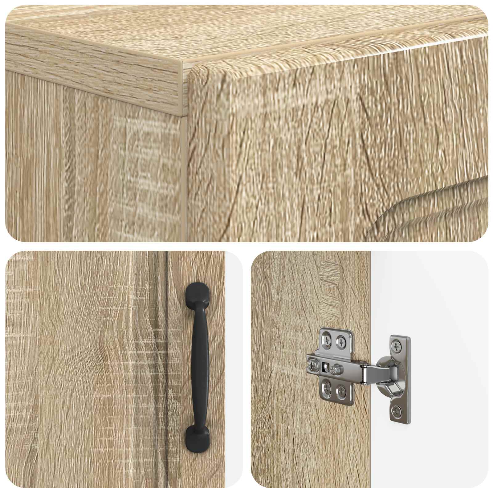 Mobile per scarpe UTRECHT 59,5 x 39,5 x 87 cm Rovere Sonoma