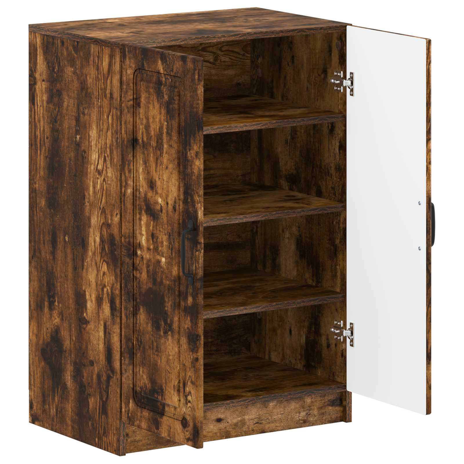 Mobile per scarpe UTRECHT 59,5 x 39,5 x 87 cm Rovere Fumo