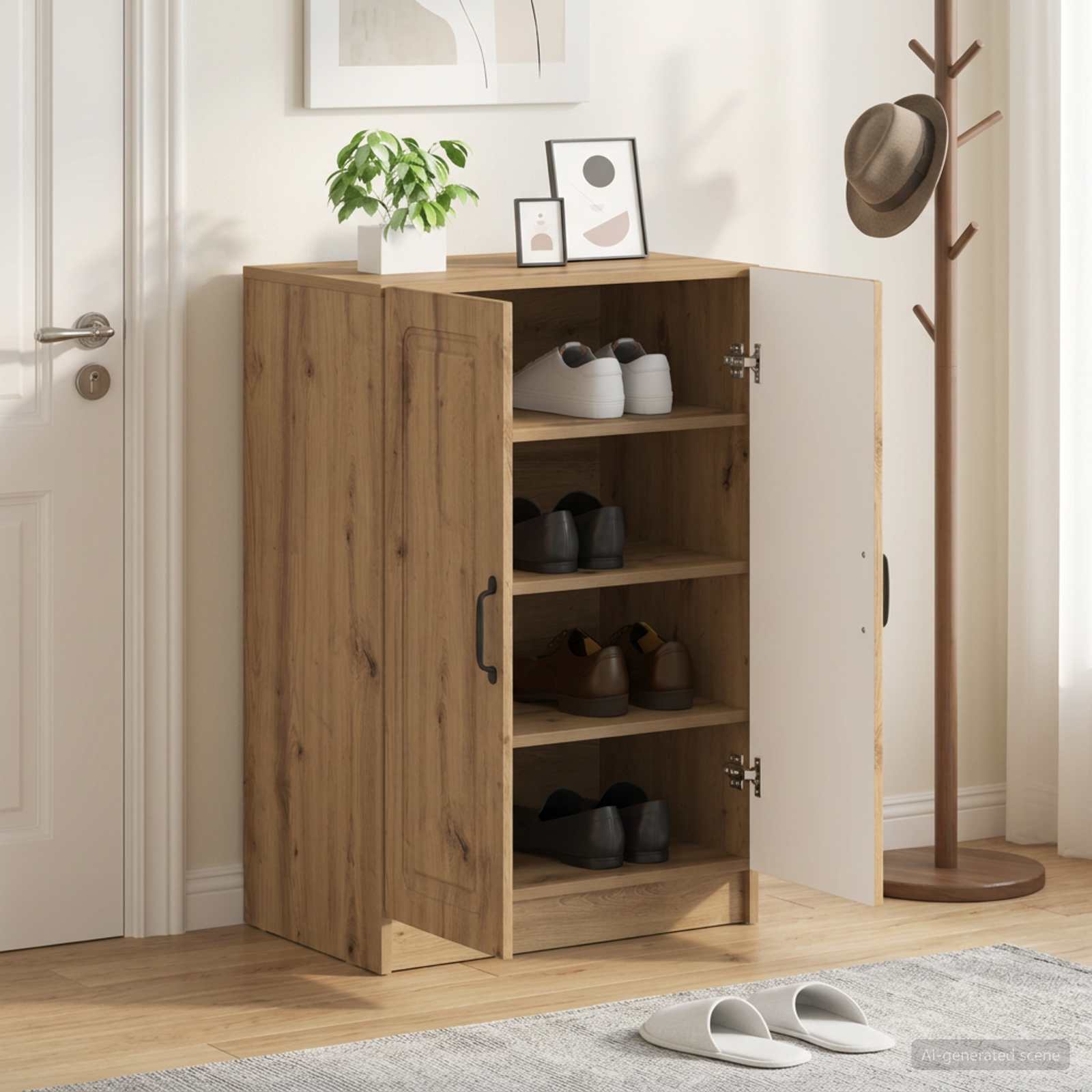 Mobile per scarpe UTRECHT 59,5 x 39,5 x 87 cm
