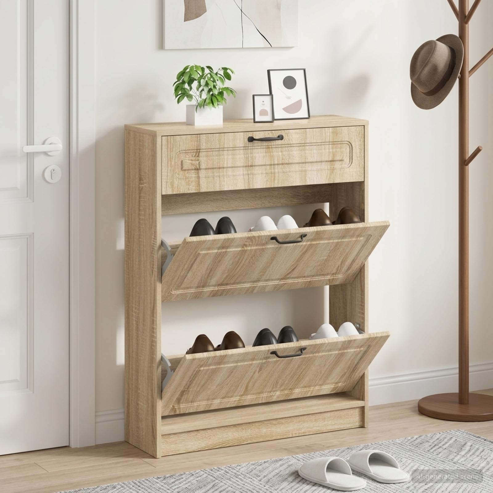Mobile per scarpe UTRECHT 78 x 24 x 100 cm Legno ingegnerizzato