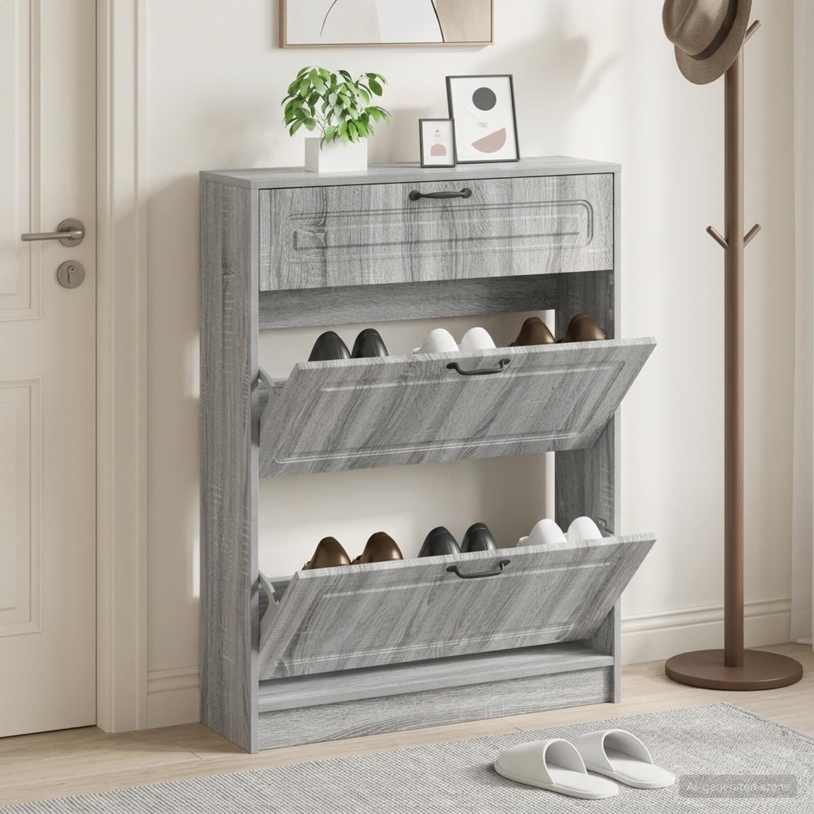 Mobile per scarpe UTRECHT 78 x 24 x 100 cm Legno ingegnerizzato