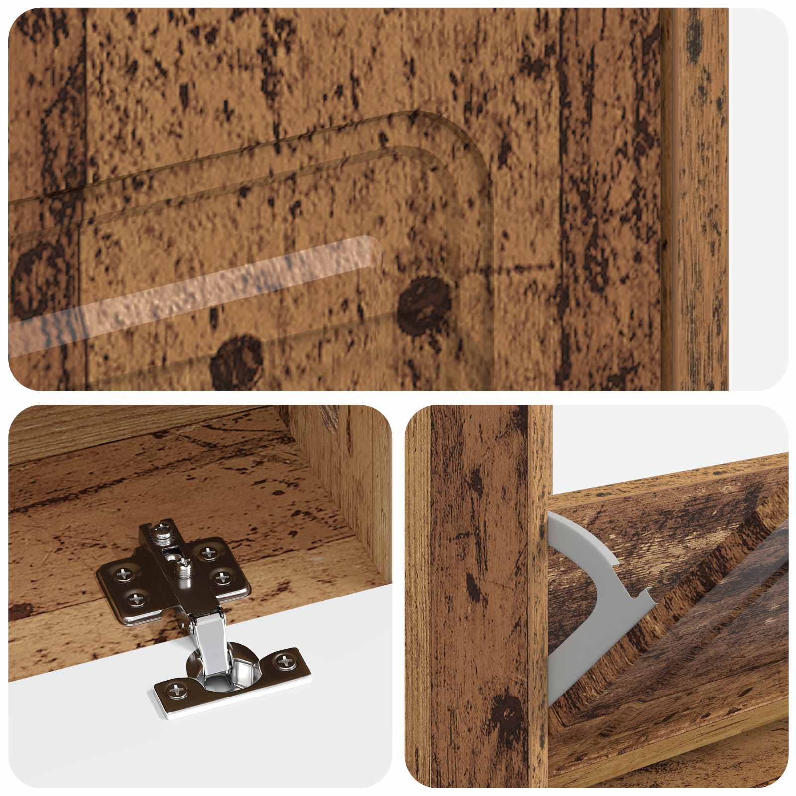 Mobile per scarpe UTRECHT 78 x 24 x 100 cm Legno ingegnerizzato