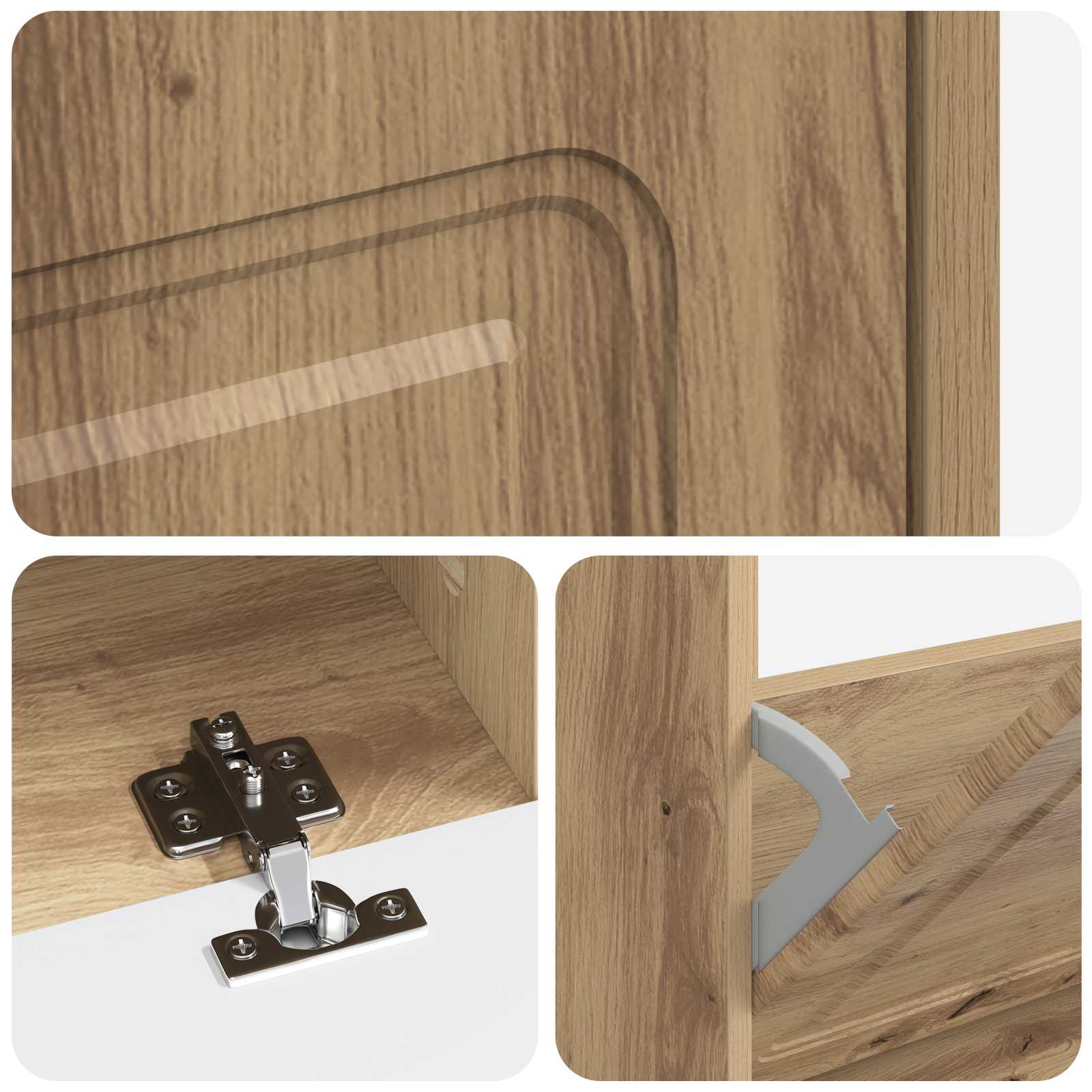 Mobile per scarpe UTRECHT 78 x 24 x 100 cm Legno ingegnerizzato