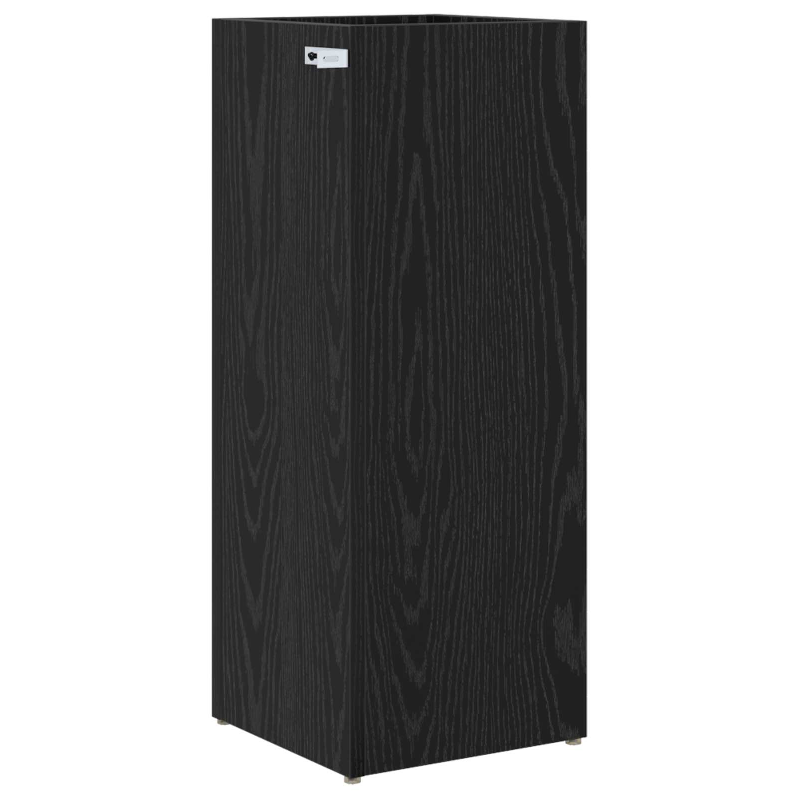 Supporto per Ombrellone Rovere Nero 25 x 24,5 x 64 cm