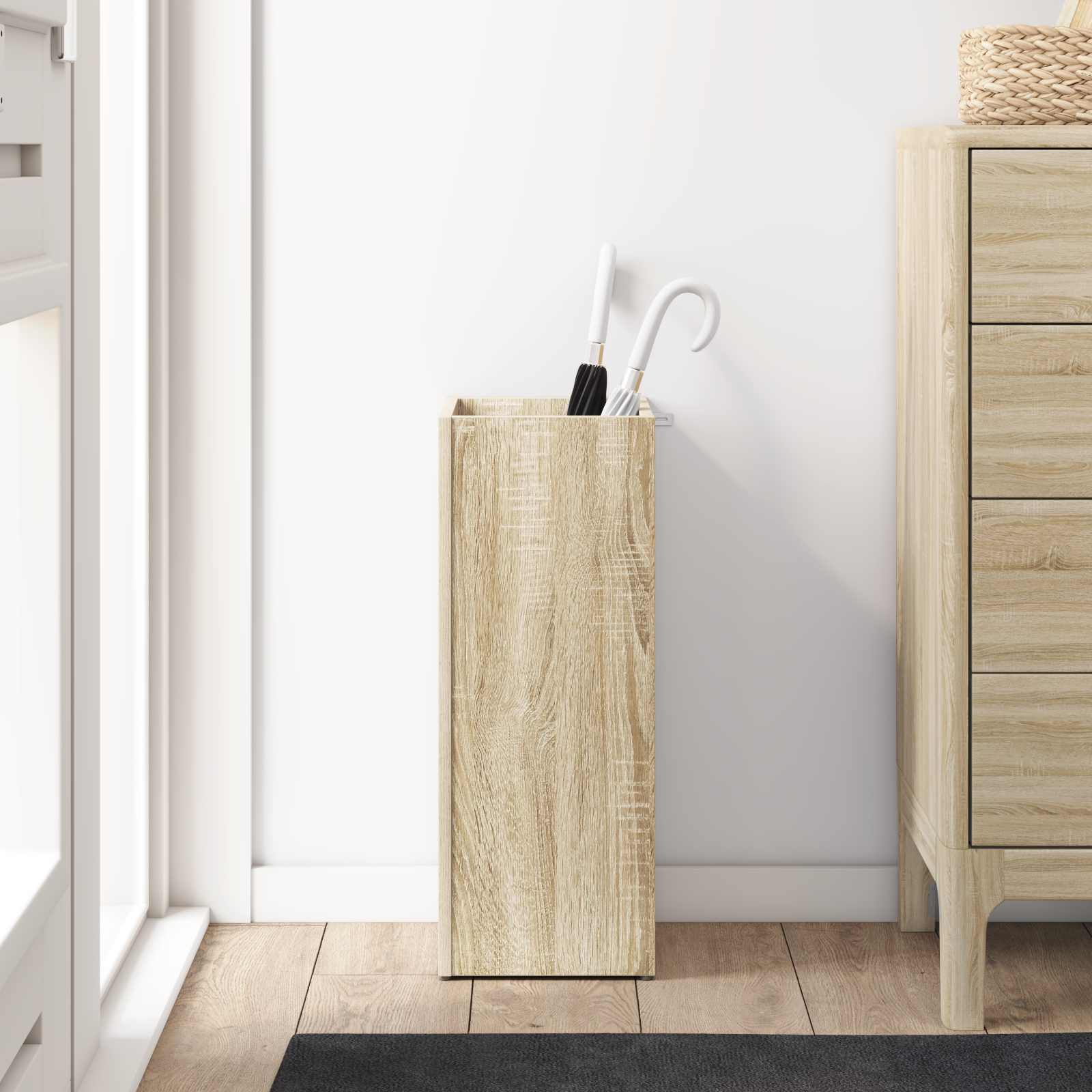 Supporto per Ombrellone Rovere Sonoma 25 x 24,5 x 64 cm
