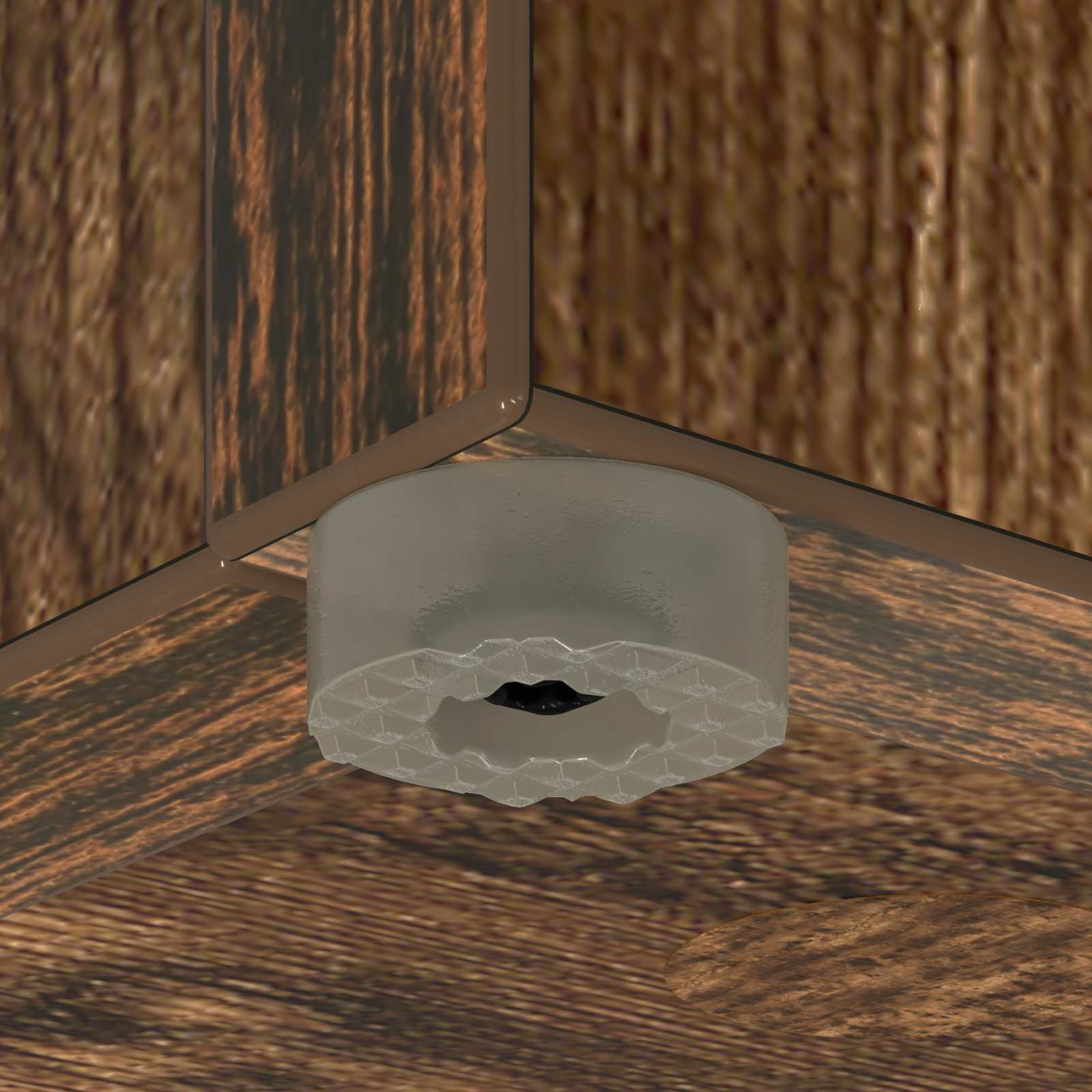 Supporto per Ombrellone Rovere fumé 25 x 24,5 x 64 cm