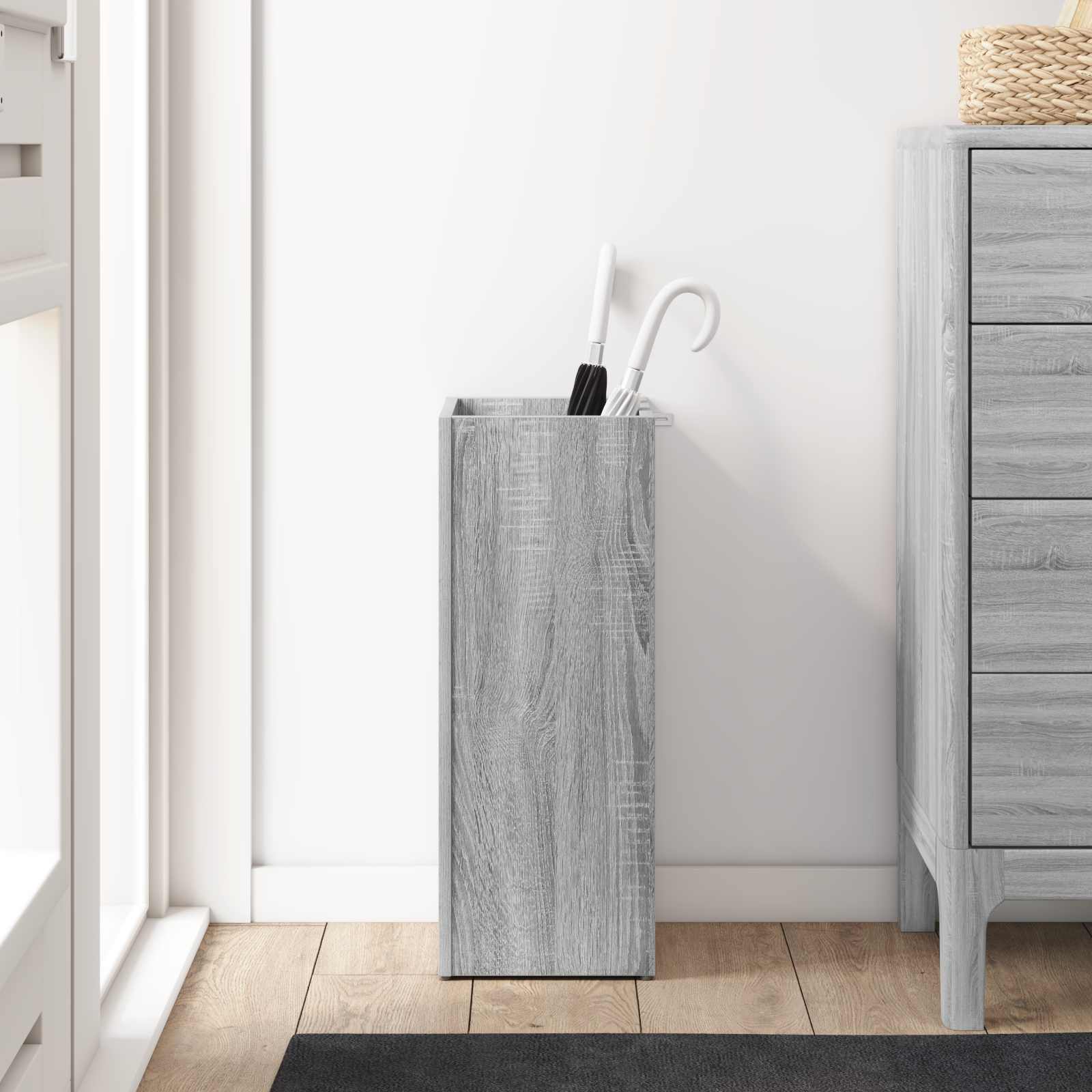 Supporto per Ombrellone Grigio Sonoma 25 x 24,5 x 64 cm