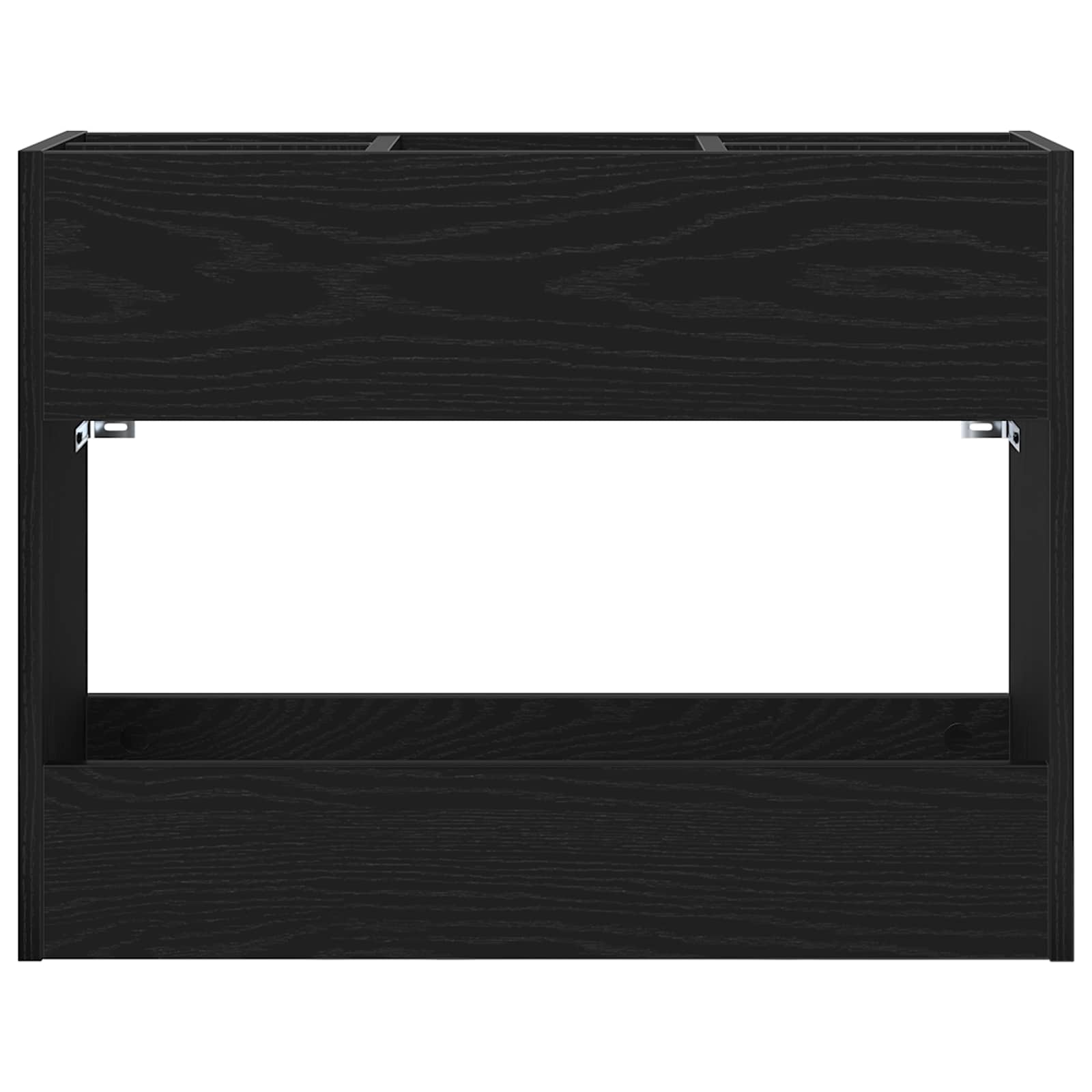 Supporto per Ombrellone Rovere Nero 65 x 24 x 50 cm