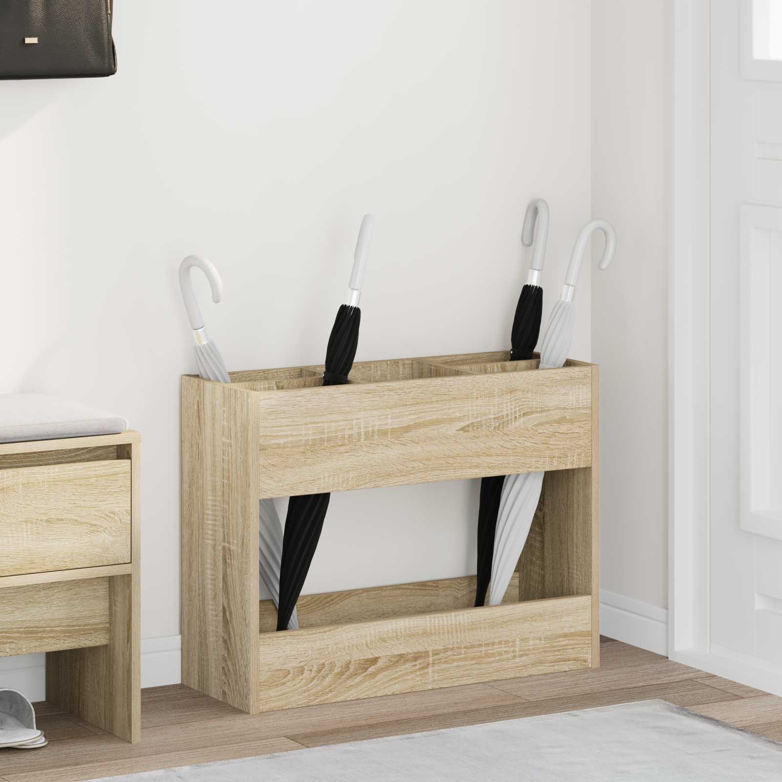 Supporto per Ombrellone Rovere Sonoma 65 x 24 x 50 cm