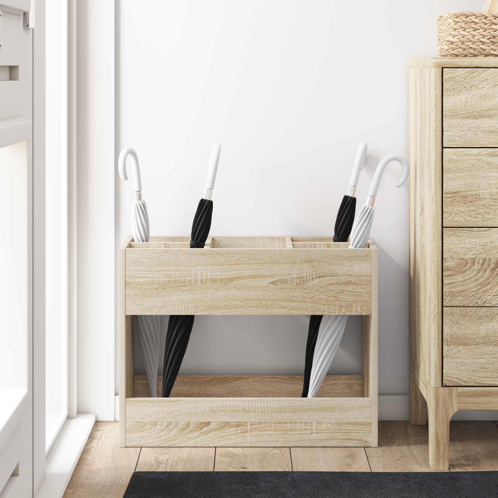 Supporto per Ombrellone Rovere Sonoma 65 x 24 x 50 cm
