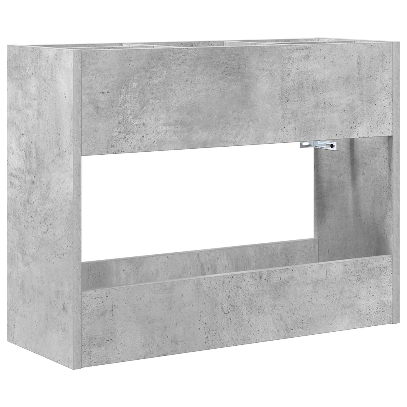 Supporto per Ombrellone Grigio cemento 65 x 24 x 50 cm