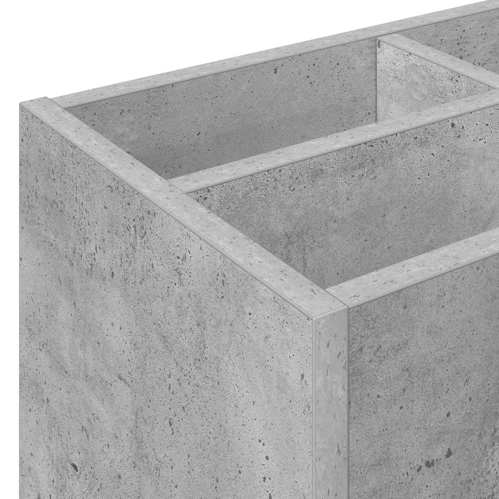 Supporto per Ombrellone Grigio cemento 65 x 24 x 50 cm