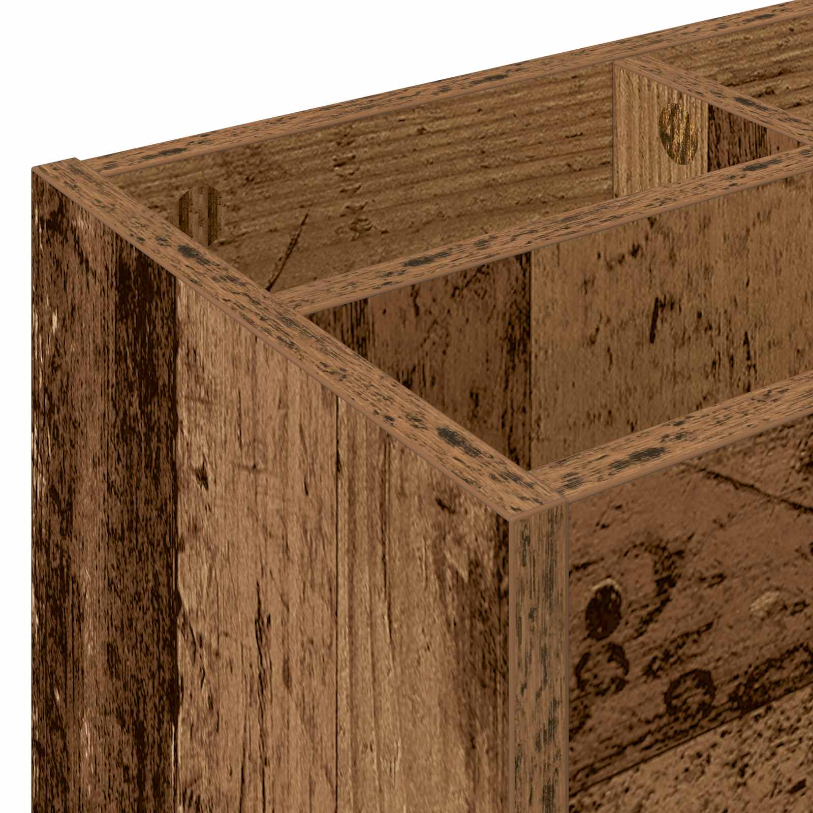 Supporto per Ombrellone Legno vecchio 65 x 24 x 50 cm