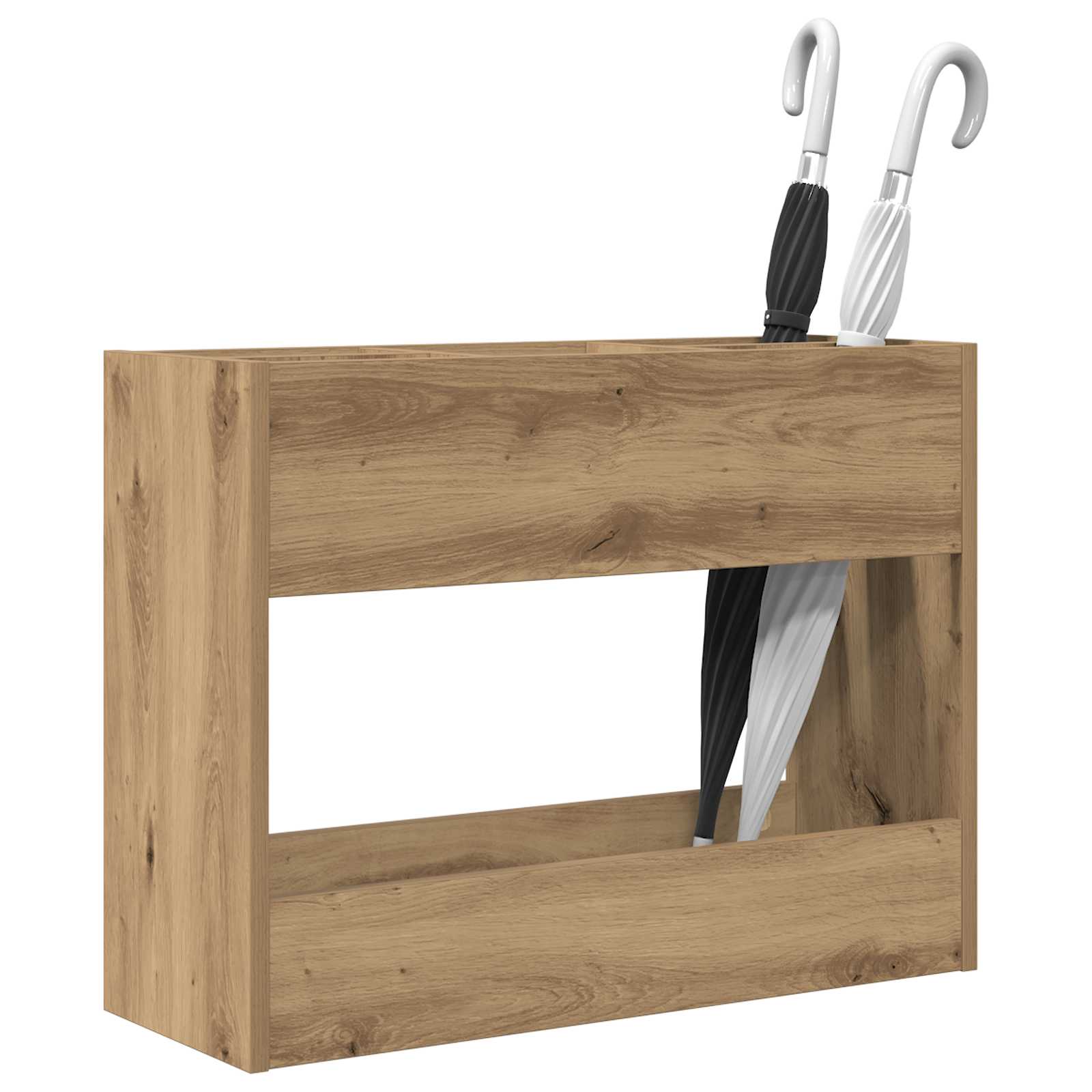 Supporto per Ombrellone Rovere artigianale 65 x 24 x 50 cm