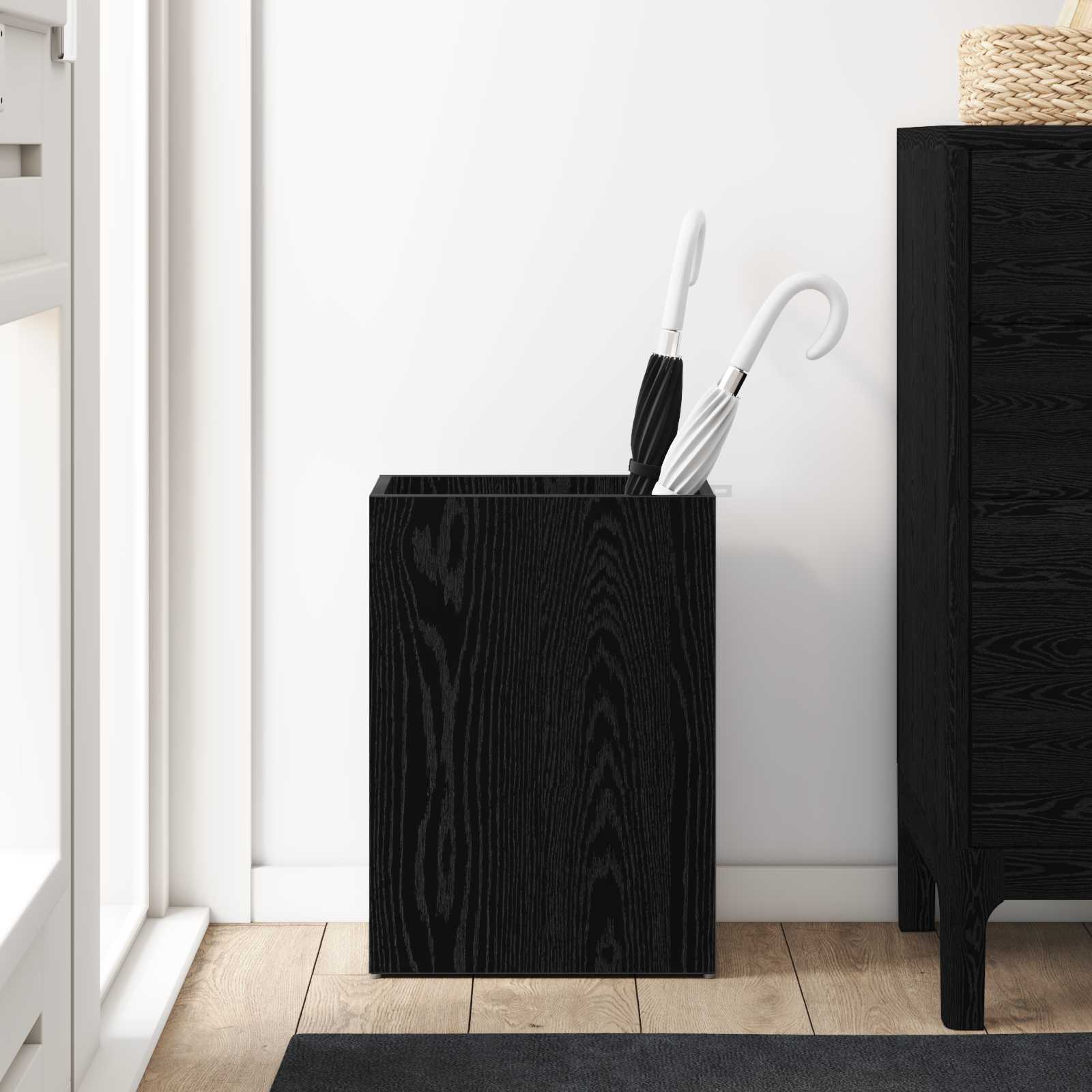 Supporto per Ombrellone Rovere Nero 40 x 20 x 55,5 cm