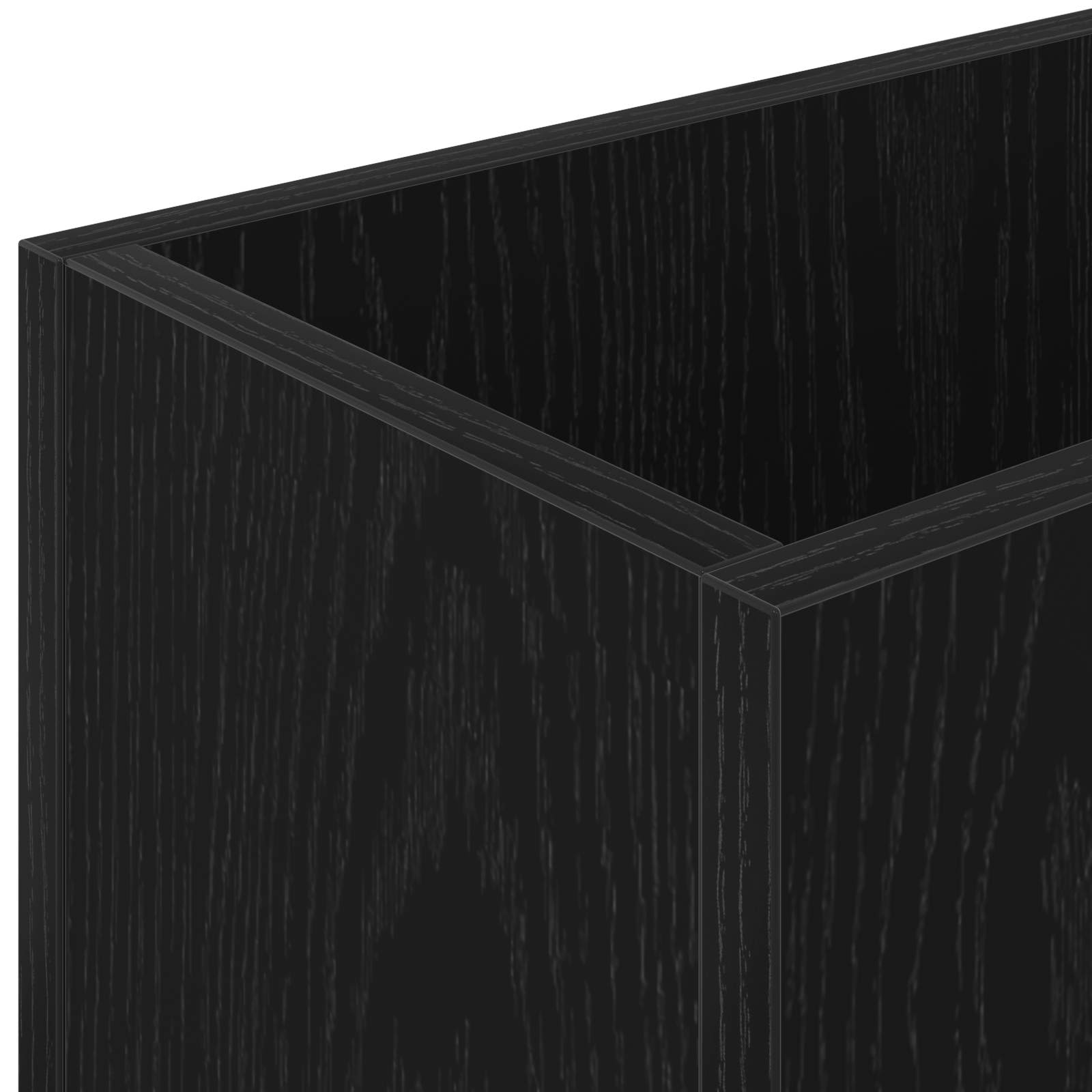Supporto per Ombrellone Rovere Nero 40 x 20 x 55,5 cm
