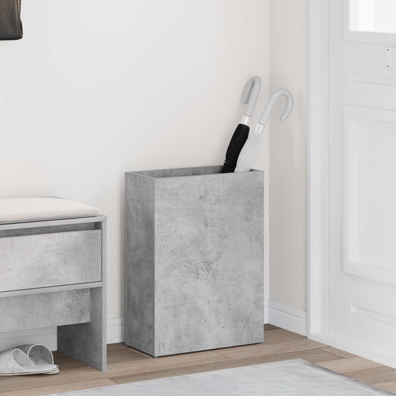Supporto per Ombrellone Grigio cemento 40 x 20 x 55,5 cm