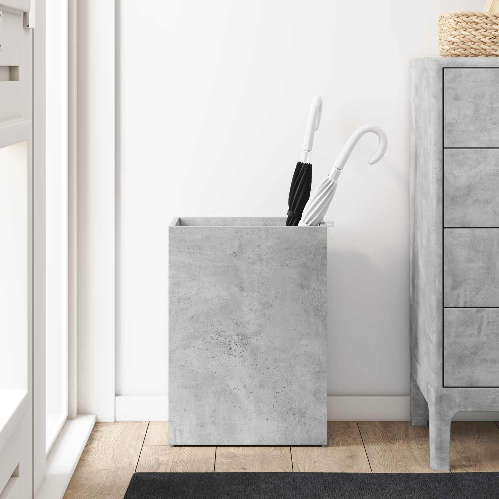 Supporto per Ombrellone Grigio cemento 40 x 20 x 55,5 cm
