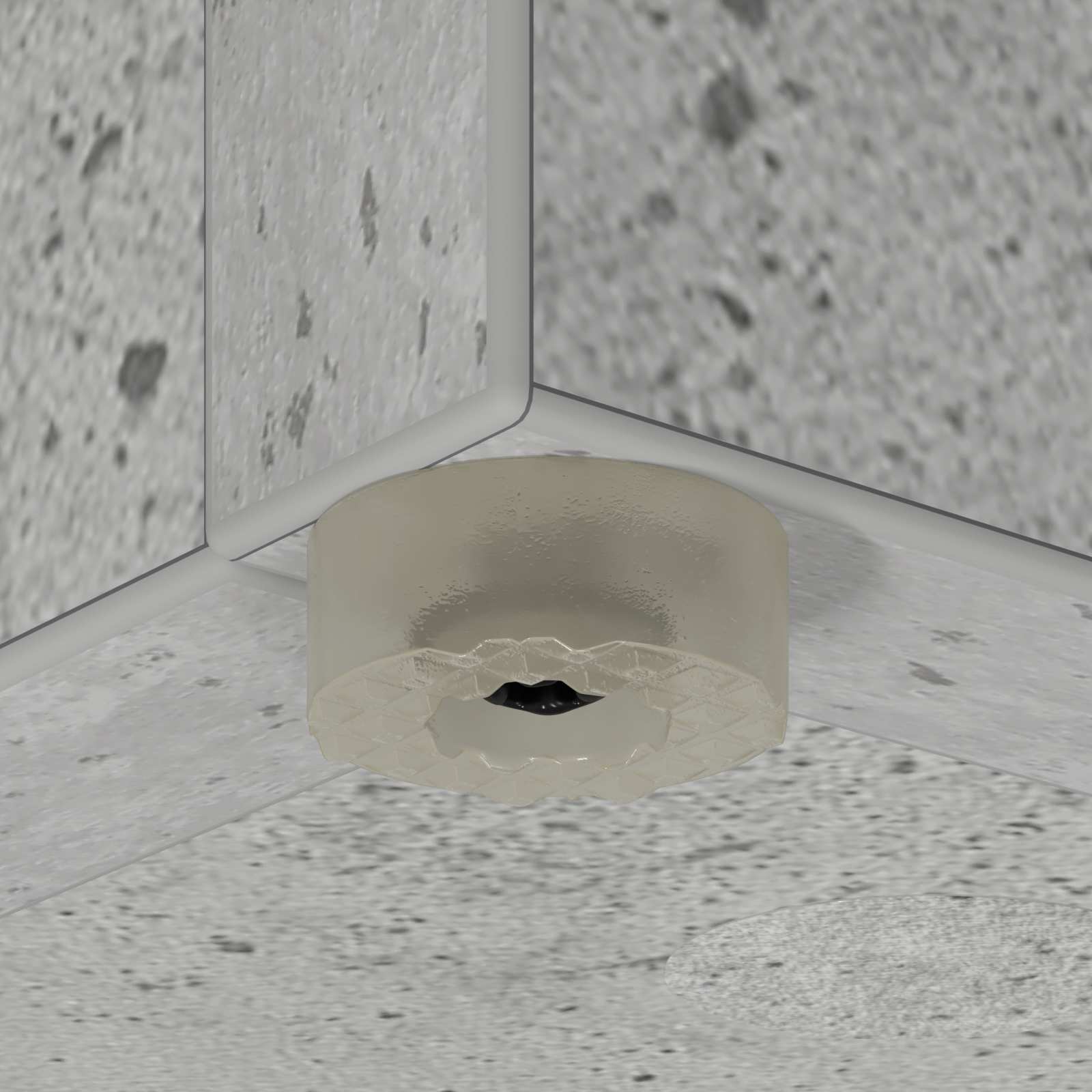 Supporto per Ombrellone Grigio cemento 40 x 20 x 55,5 cm