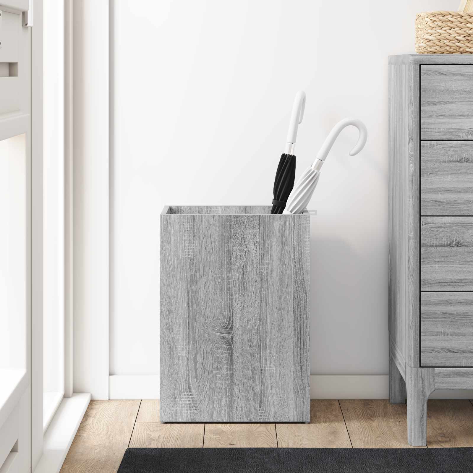 Supporto per Ombrellone Grigio Sonoma 40 x 20 x 55,5 cm