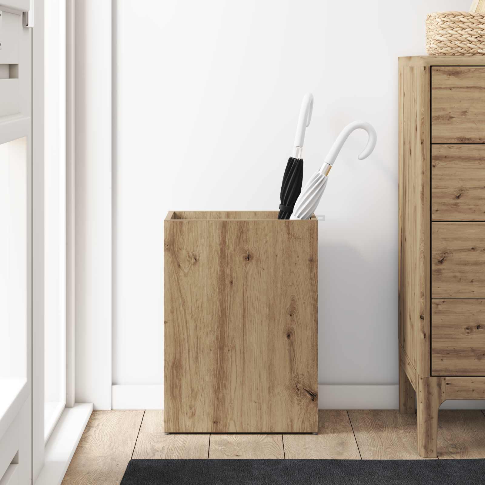 Supporto per Ombrellone Rovere artigianale 40 x 20 x 55,5 cm