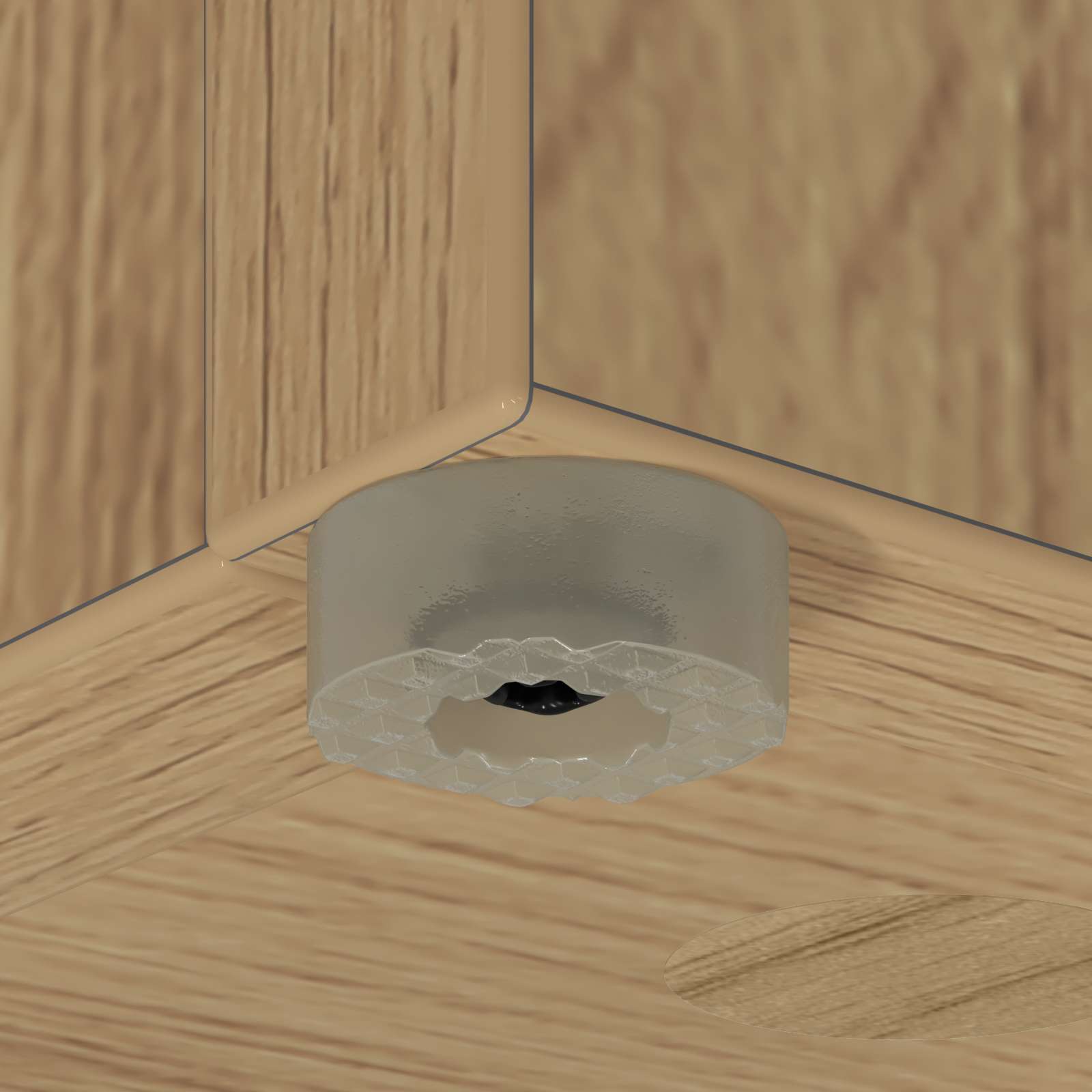 Supporto per Ombrellone Rovere artigianale 40 x 20 x 55,5 cm