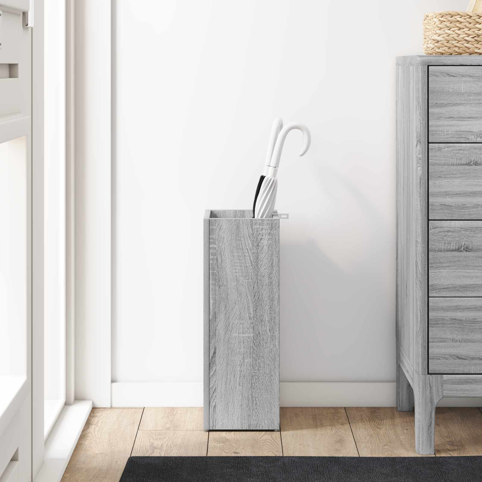 Supporto per Ombrellone Grigio Sonoma 20 x 20 x 55,5 cm