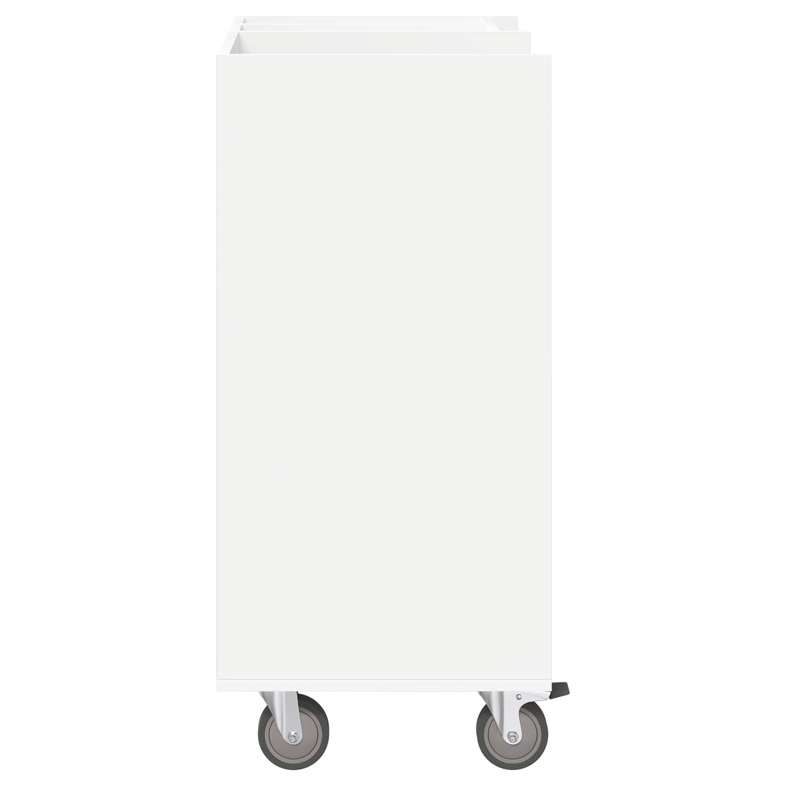 Armadio per Golf con ruota Tinta unita Bianco 65 x 45 x 98 cm