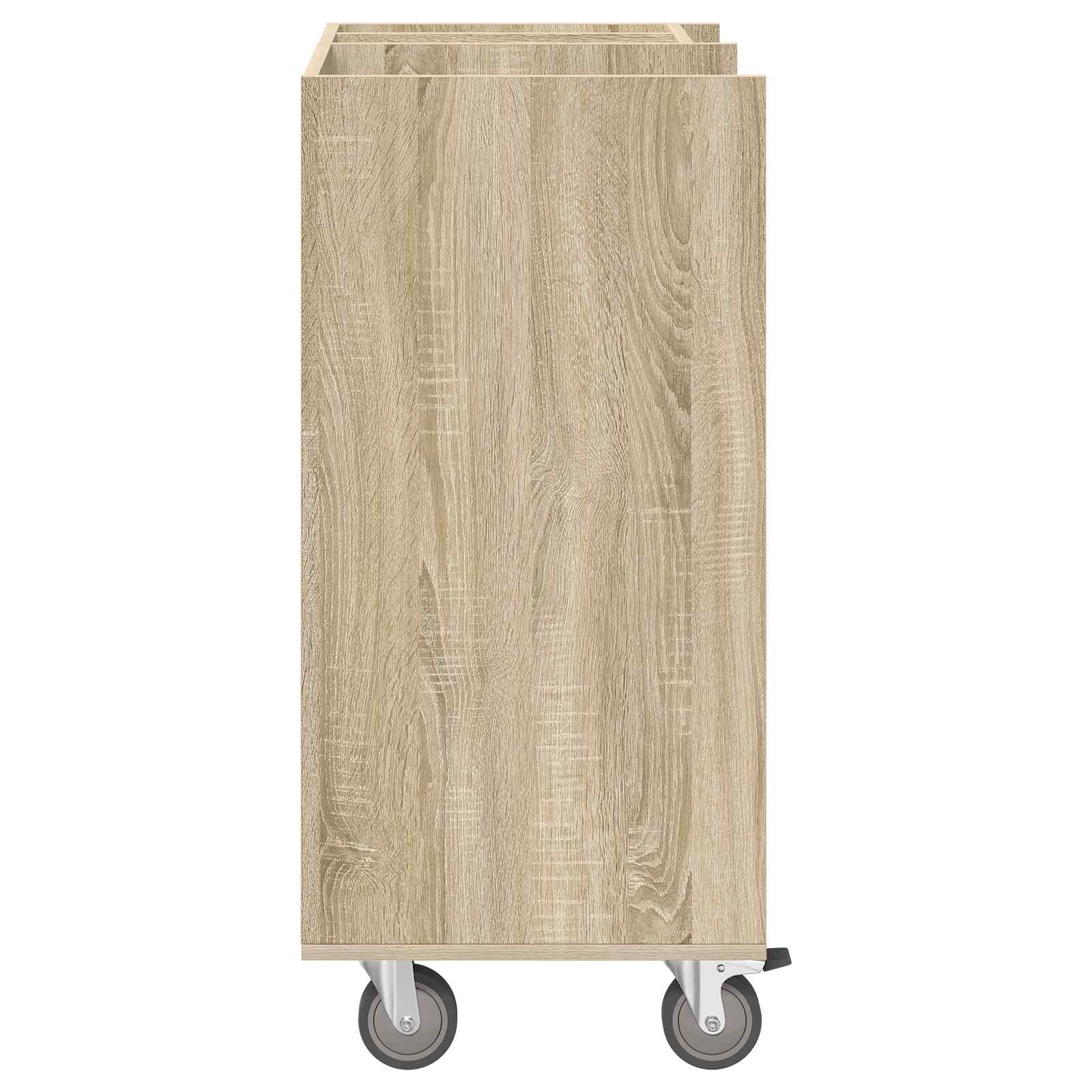 Armadio per Golf con ruota Rovere Sonoma 65 x 45 x 98 cm