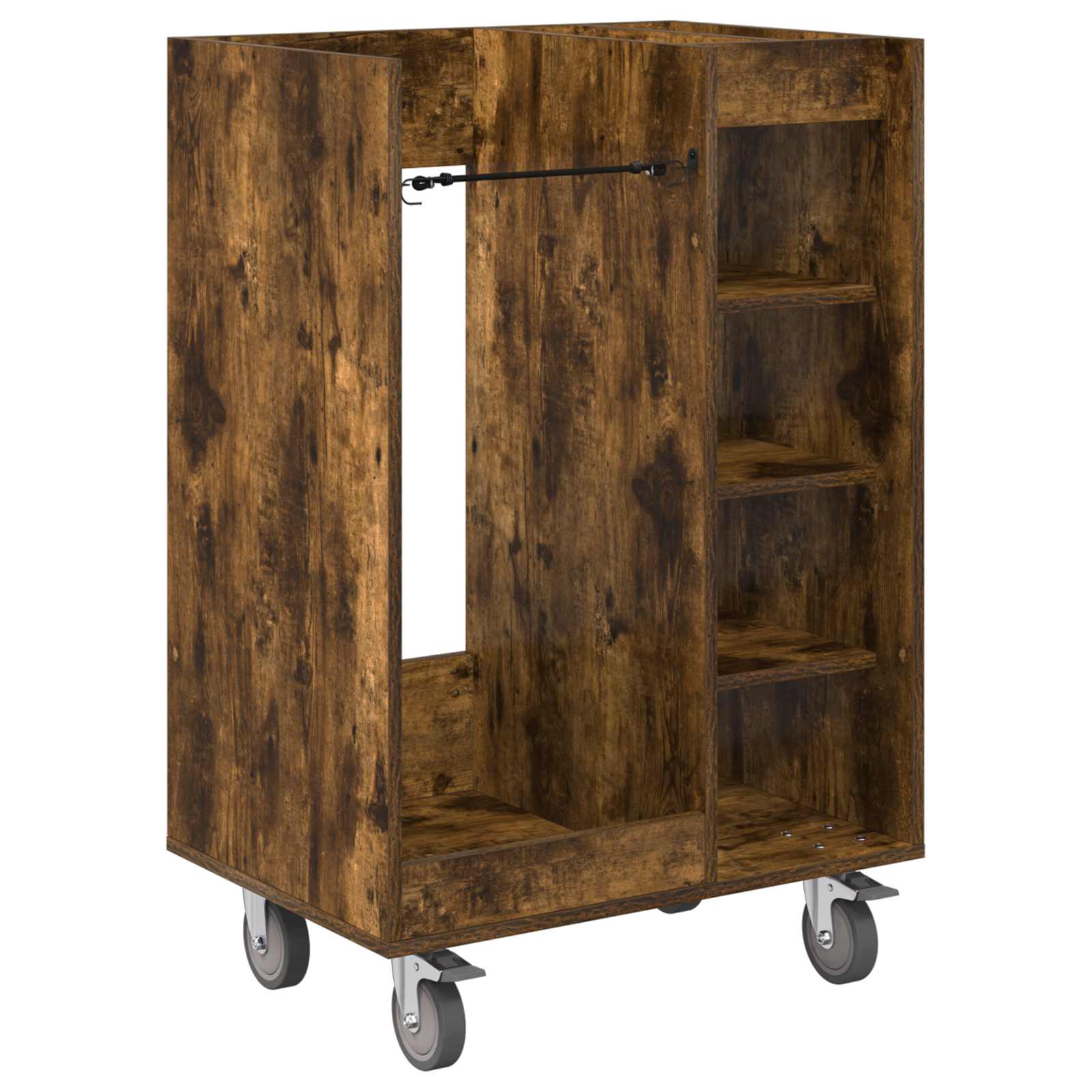 Armadio per Golf con ruota Rovere Fumo 65 x 45 x 98 cm